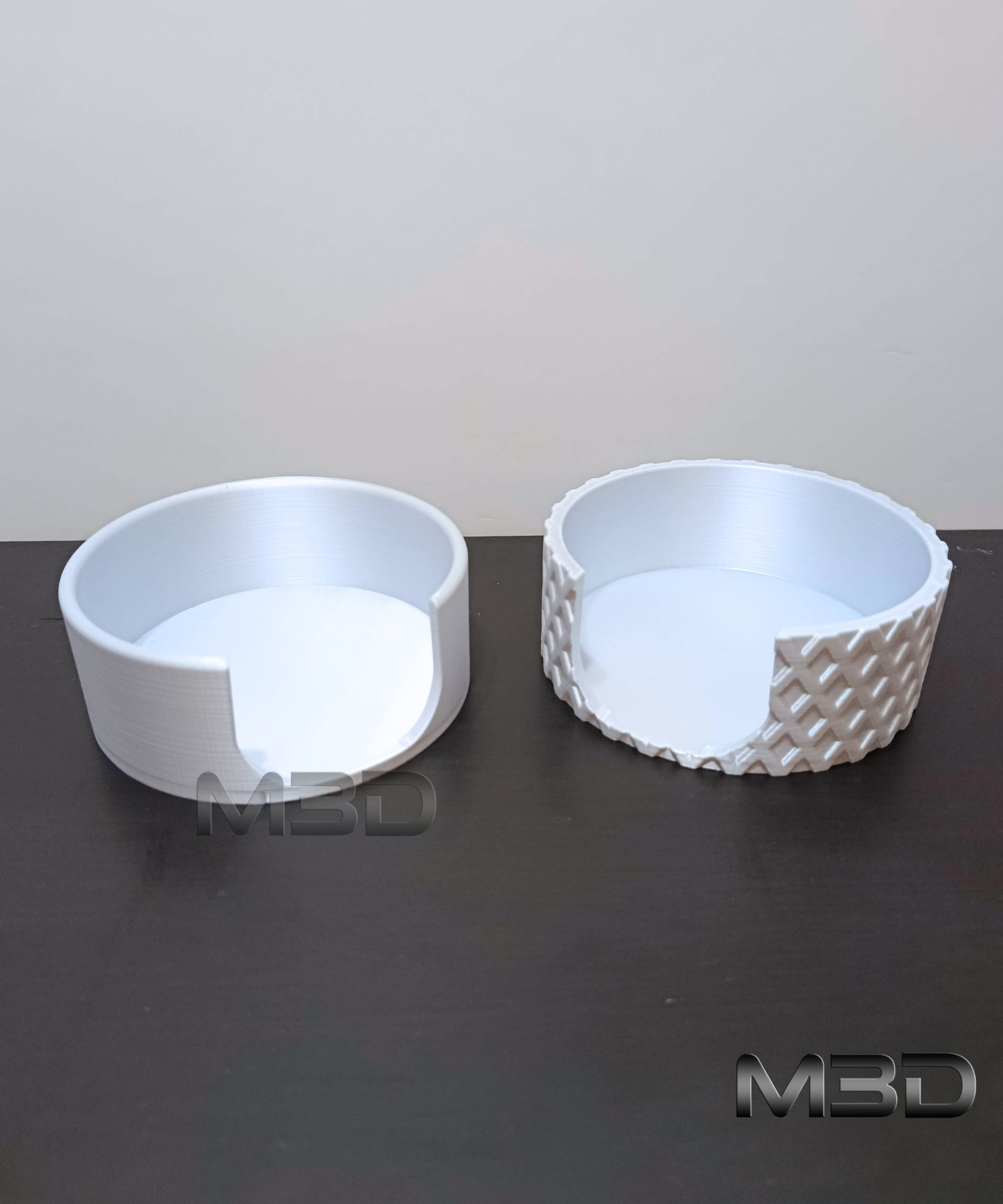 Miniatura 7 do modelo 3D Basic Coaster Set with Holder