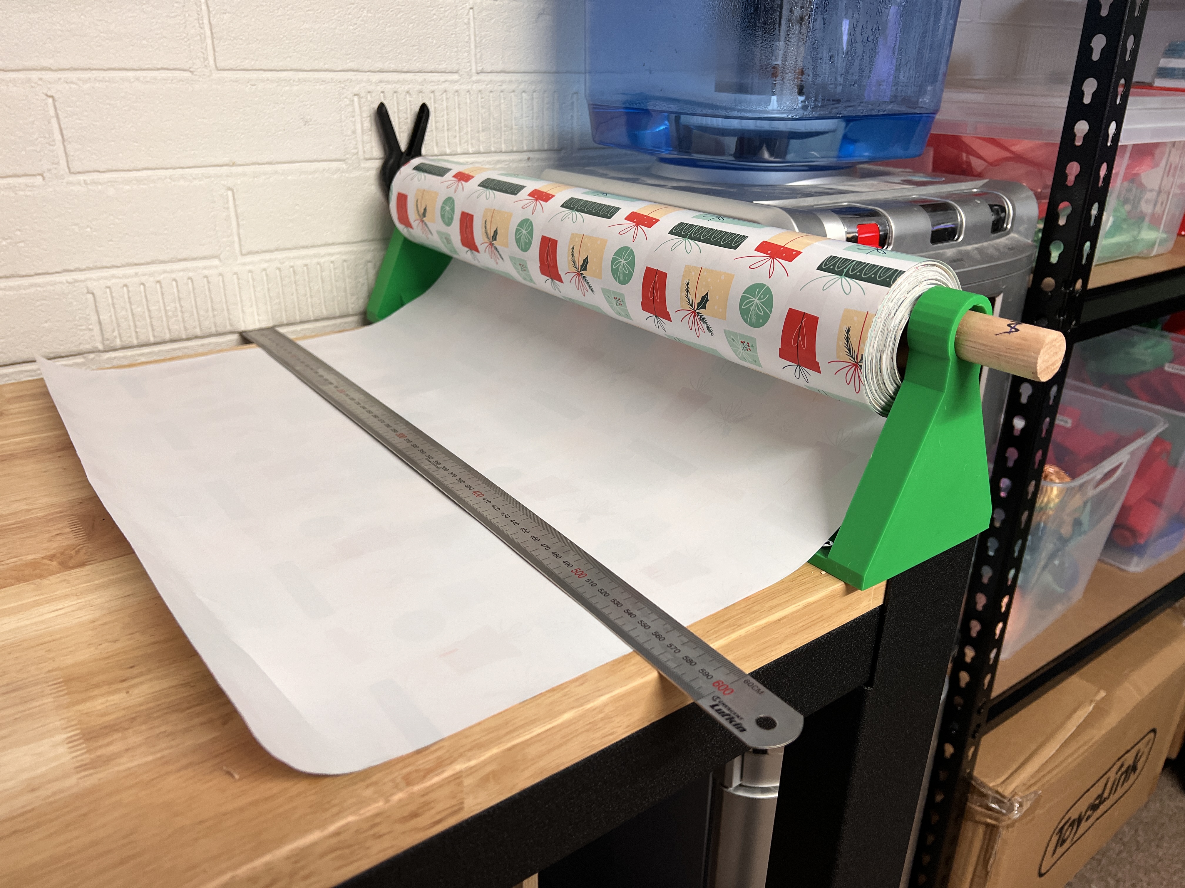 Wrapping paper roll bracket — miniatura 2