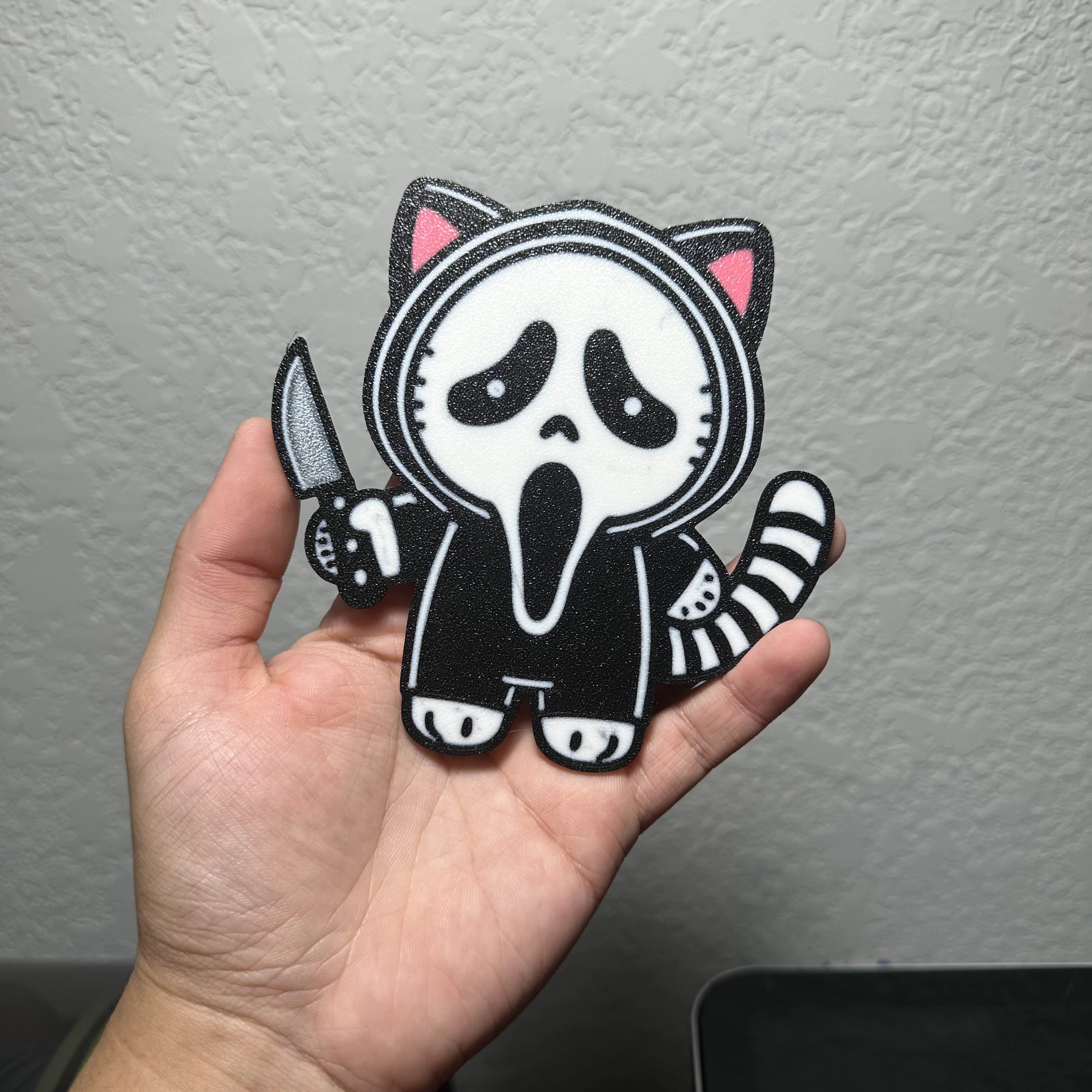 Miniatura 3 do modelo 3D Ghost Face Kitty