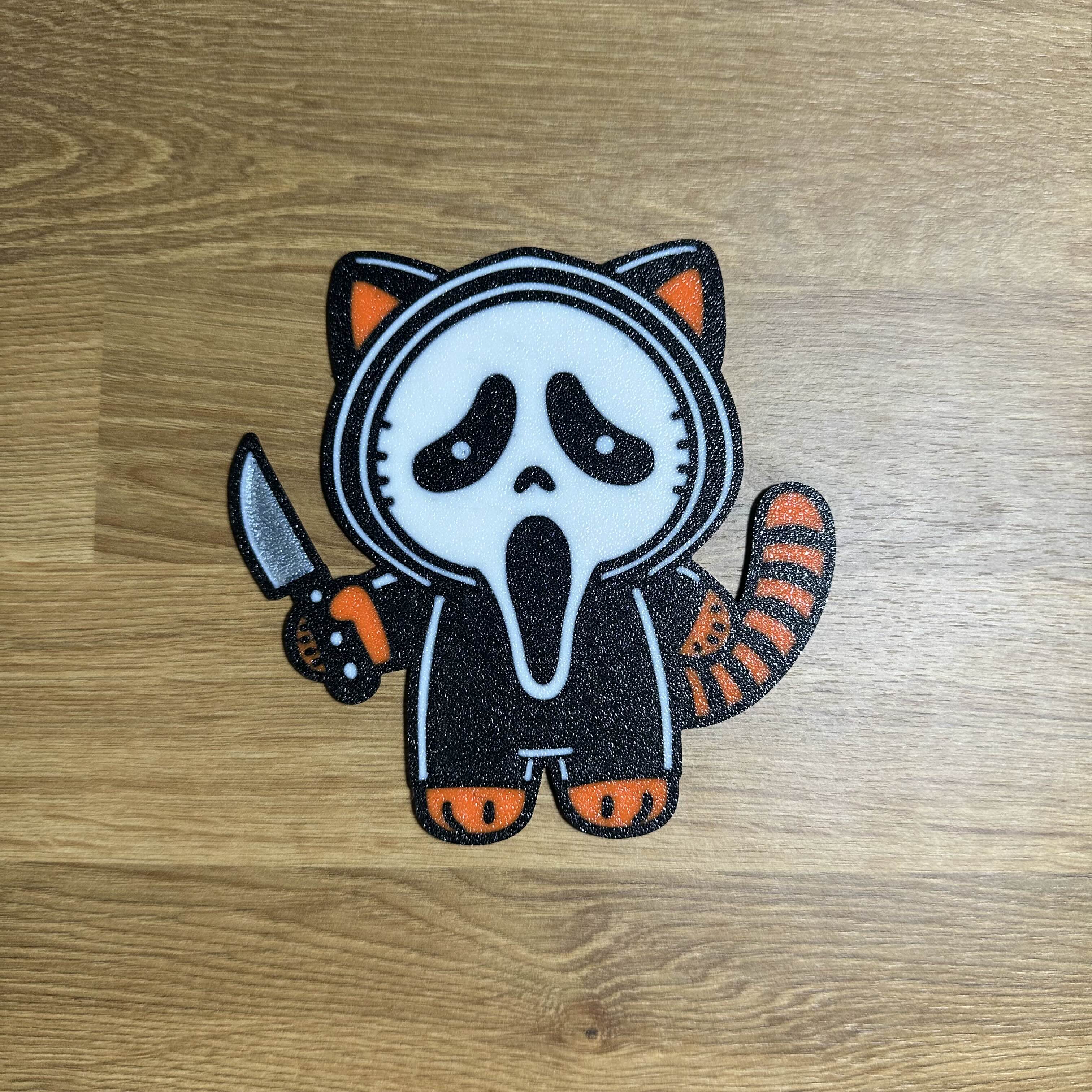 Miniatura 5 do modelo 3D Ghost Face Kitty