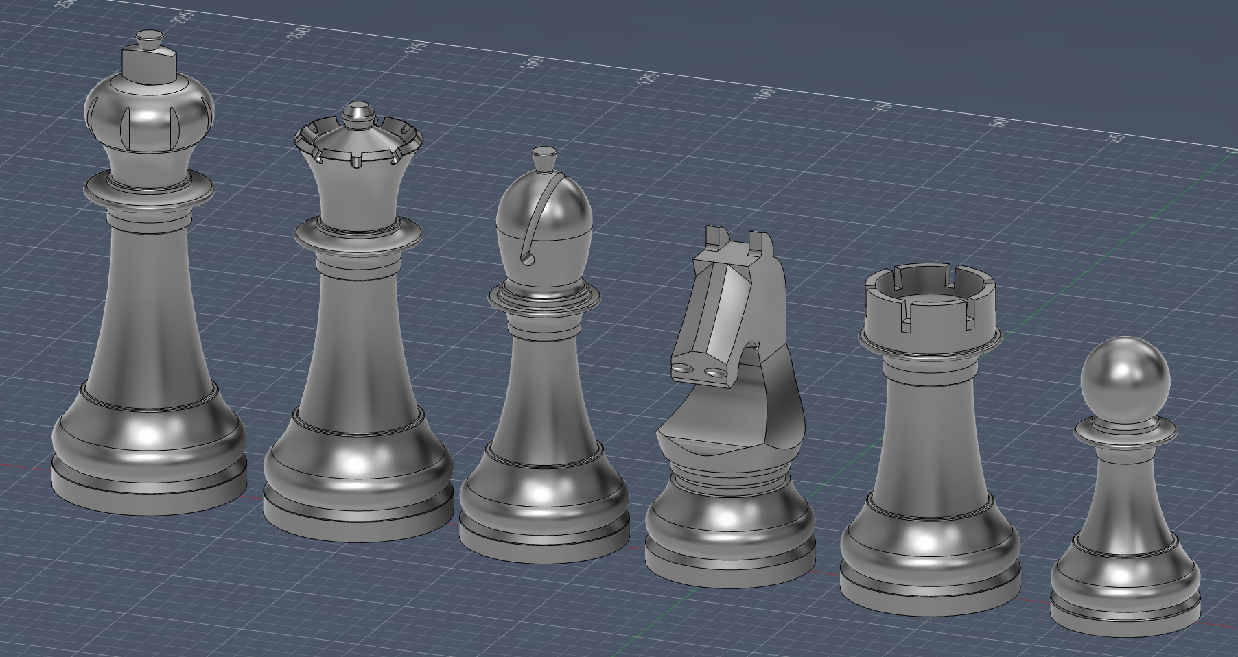 FIDE world chess pieces