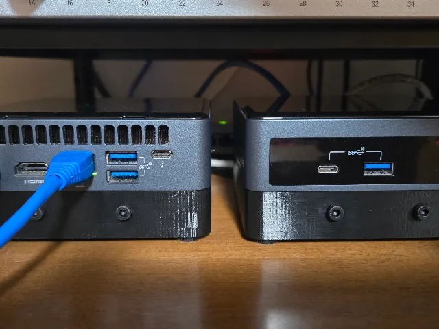 Intel NUC 10 Slim SSD/HDD case extender