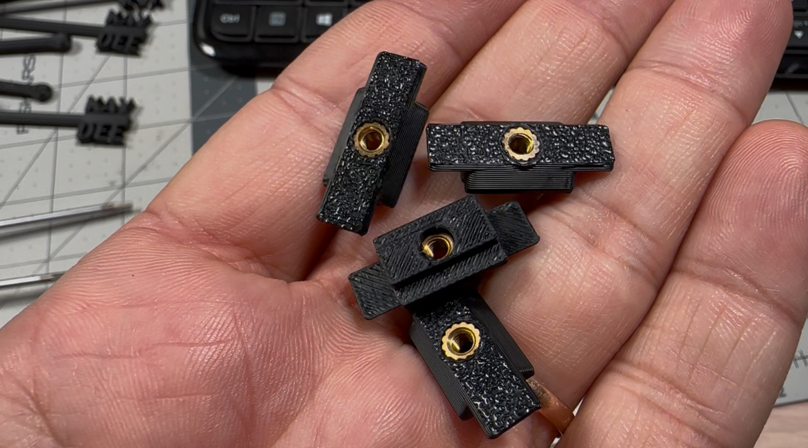 Chaoticlab CNC Door Mounting Kit - 2020 extrusion spacer