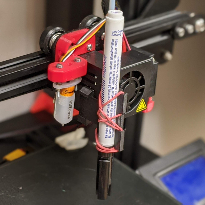 Penholder Ender 3 with BLTouch by Max Siebenschläfer Download free