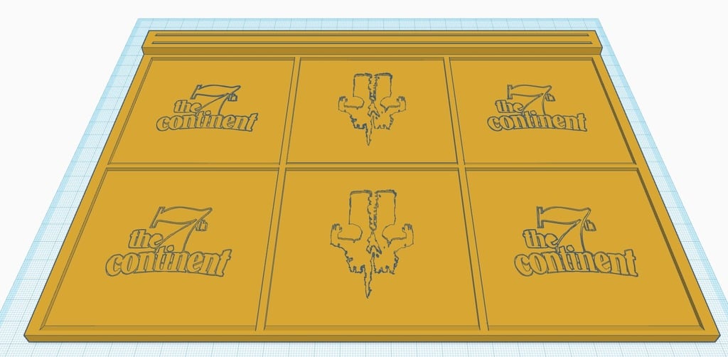 7th Continent - Player and equipment Tray