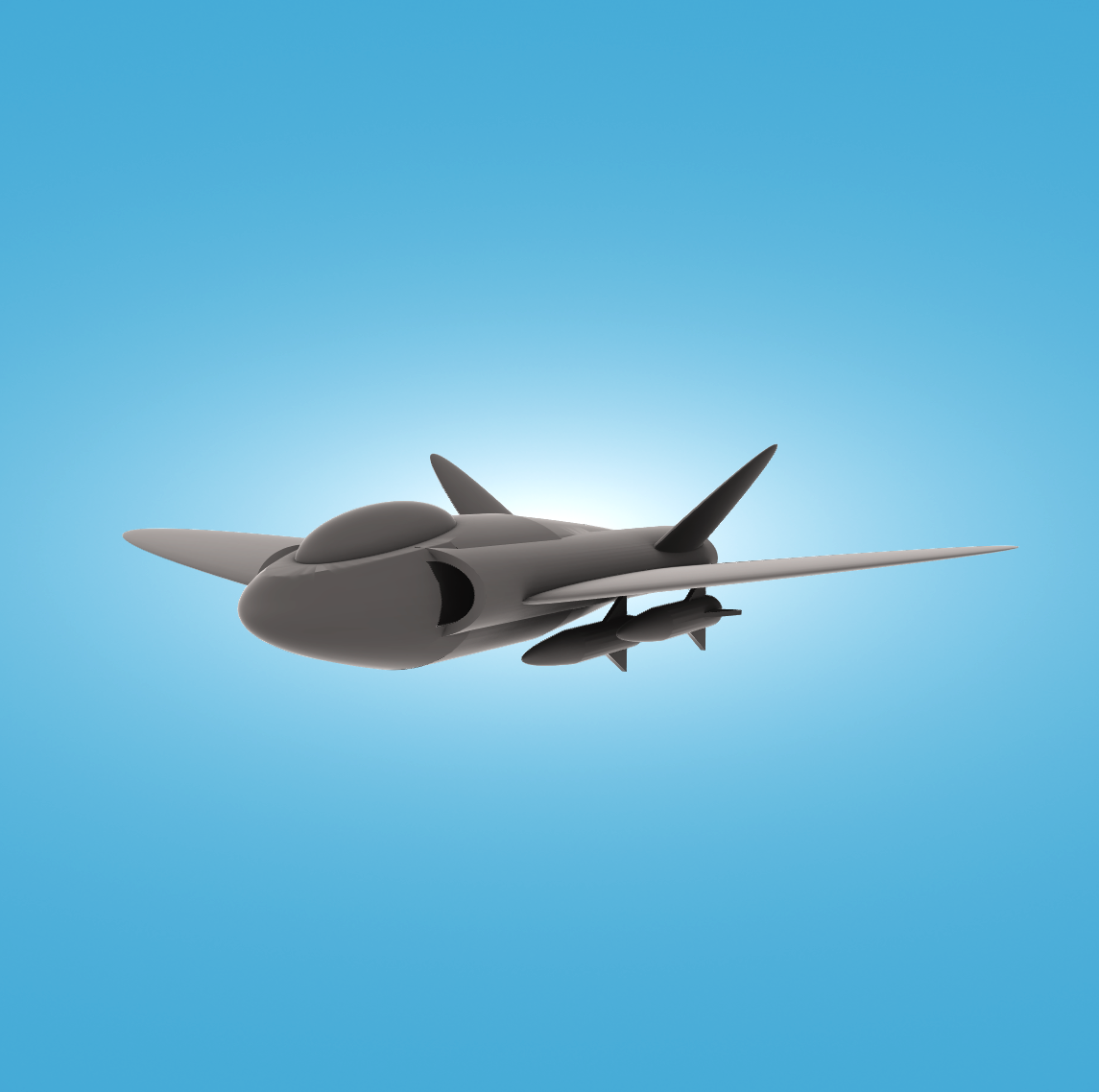 FIGHTER AIRCRAFT TOY by Christiansen Download free STL model