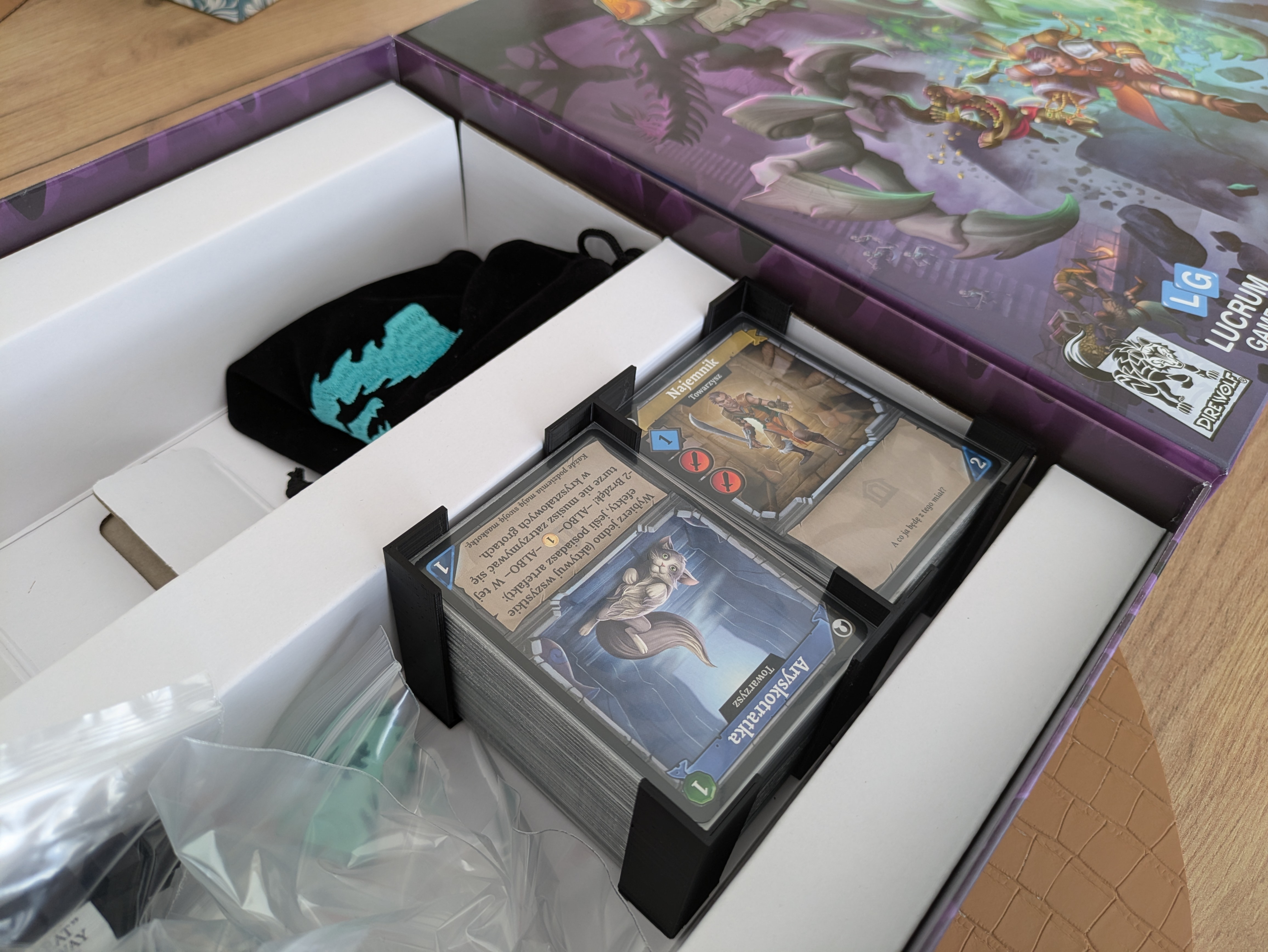 Parametric Card Tray for 63x88 sleeved cards