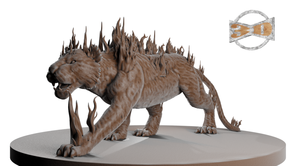 Shadow Flame Tiger