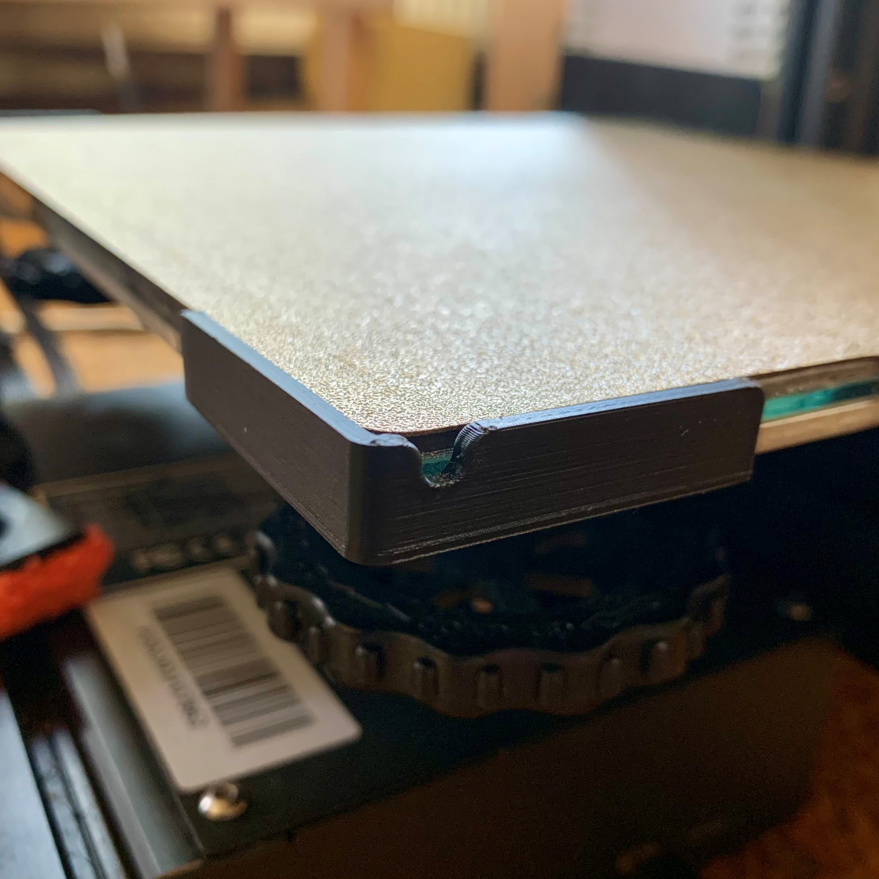 Ender 3 Bed Glass + PEI Aligner