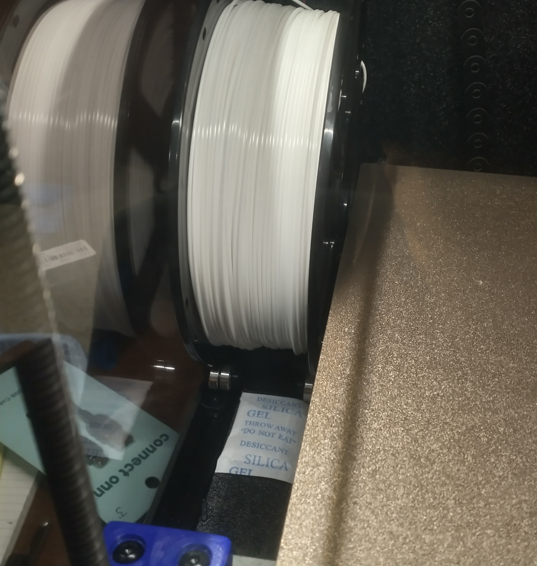 Tush using V-Wheel bearings