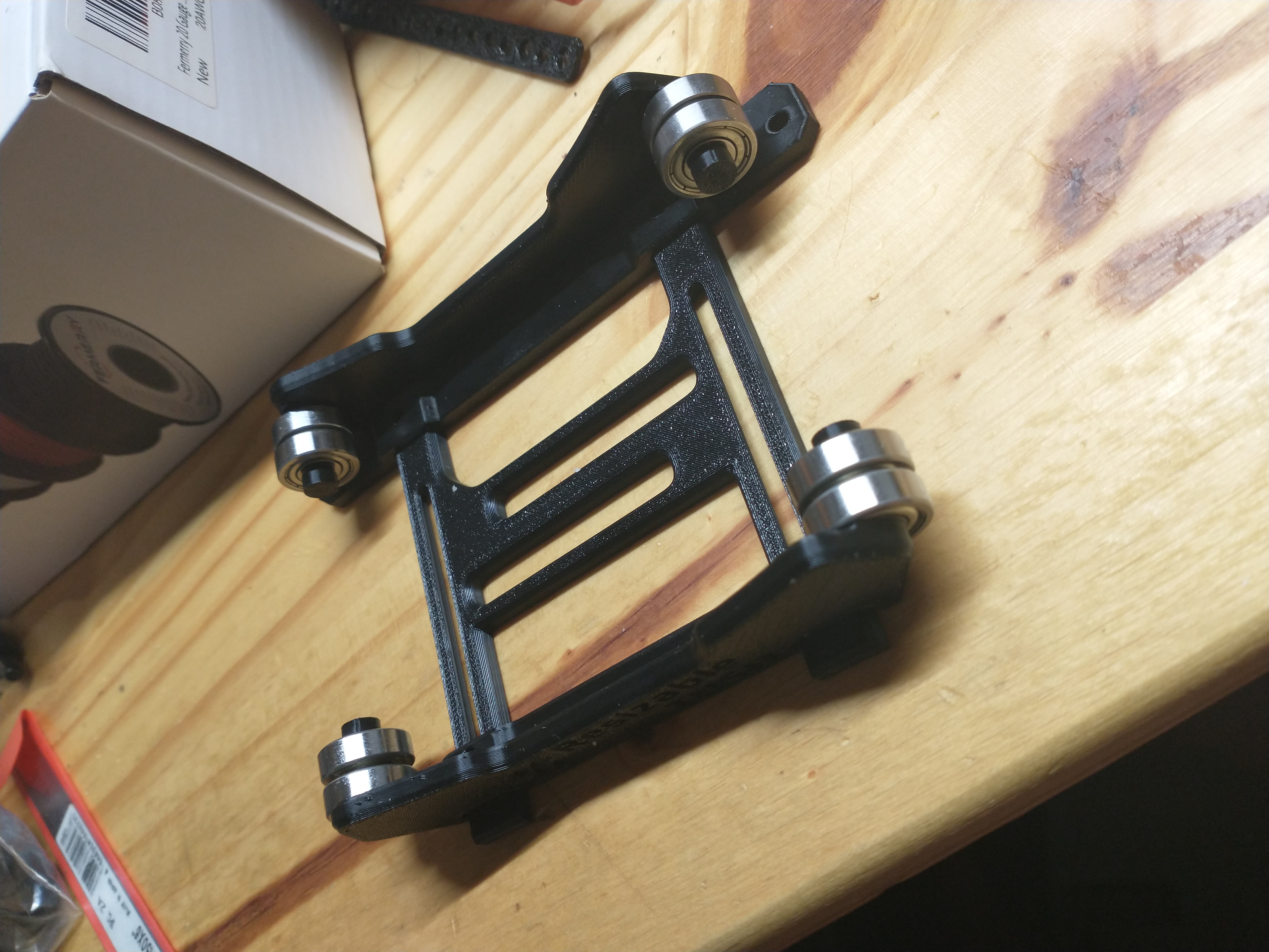 Tush using V-Wheel bearings — thumbnail 3