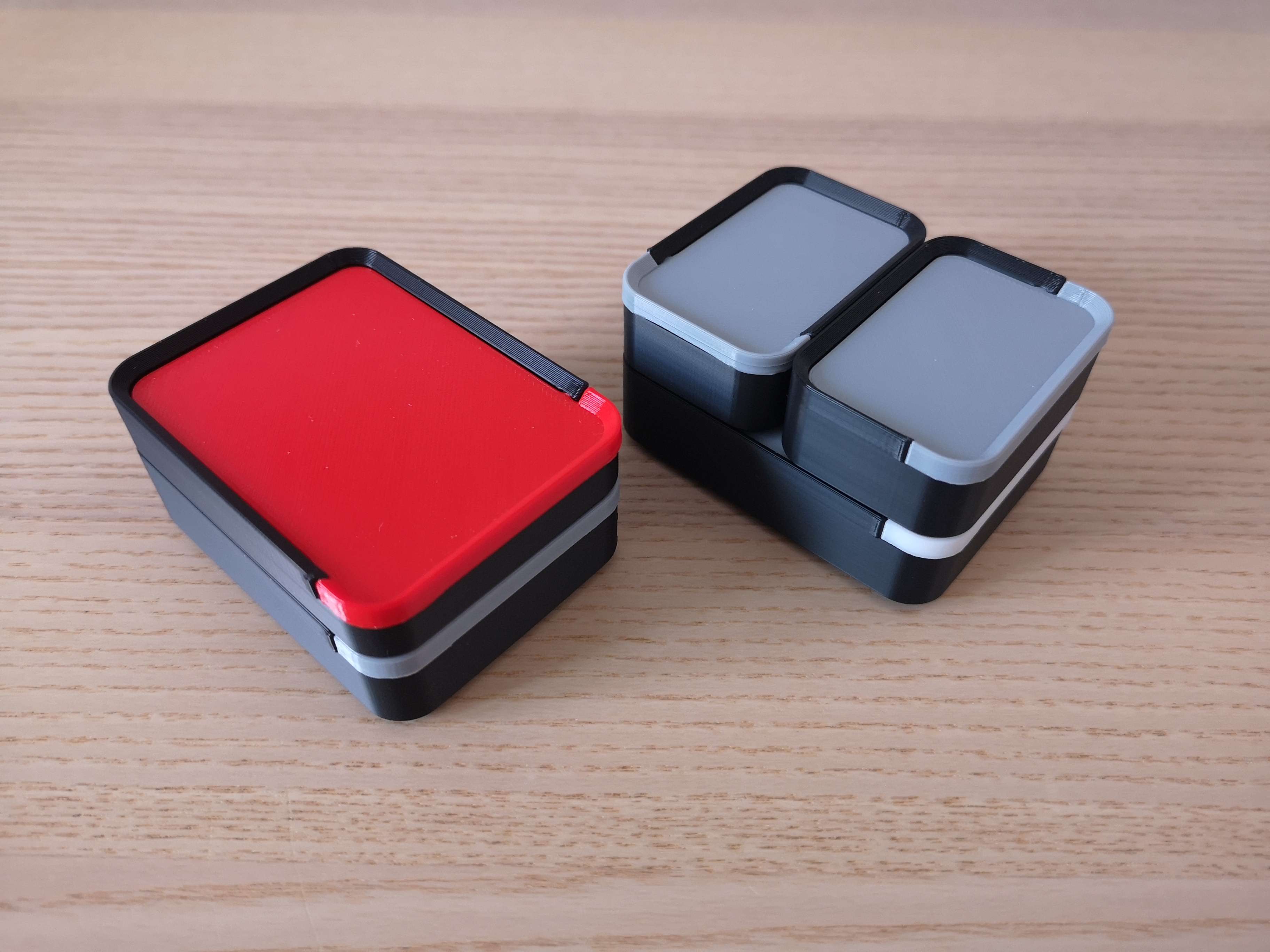 Stackable Custom Box (parametric) by steair Download free STL model