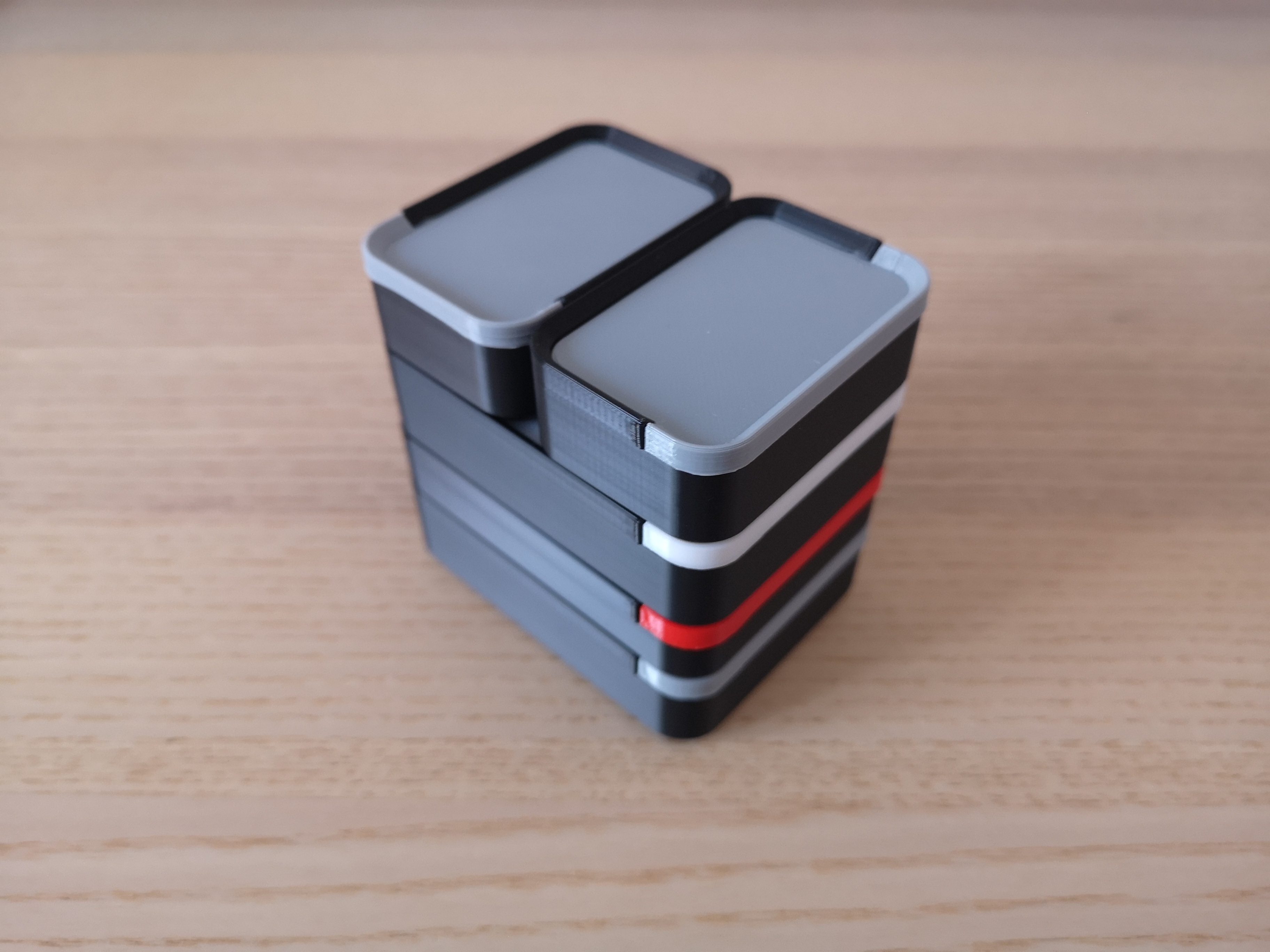 Stackable Custom Box (parametric) by steair Download free STL model