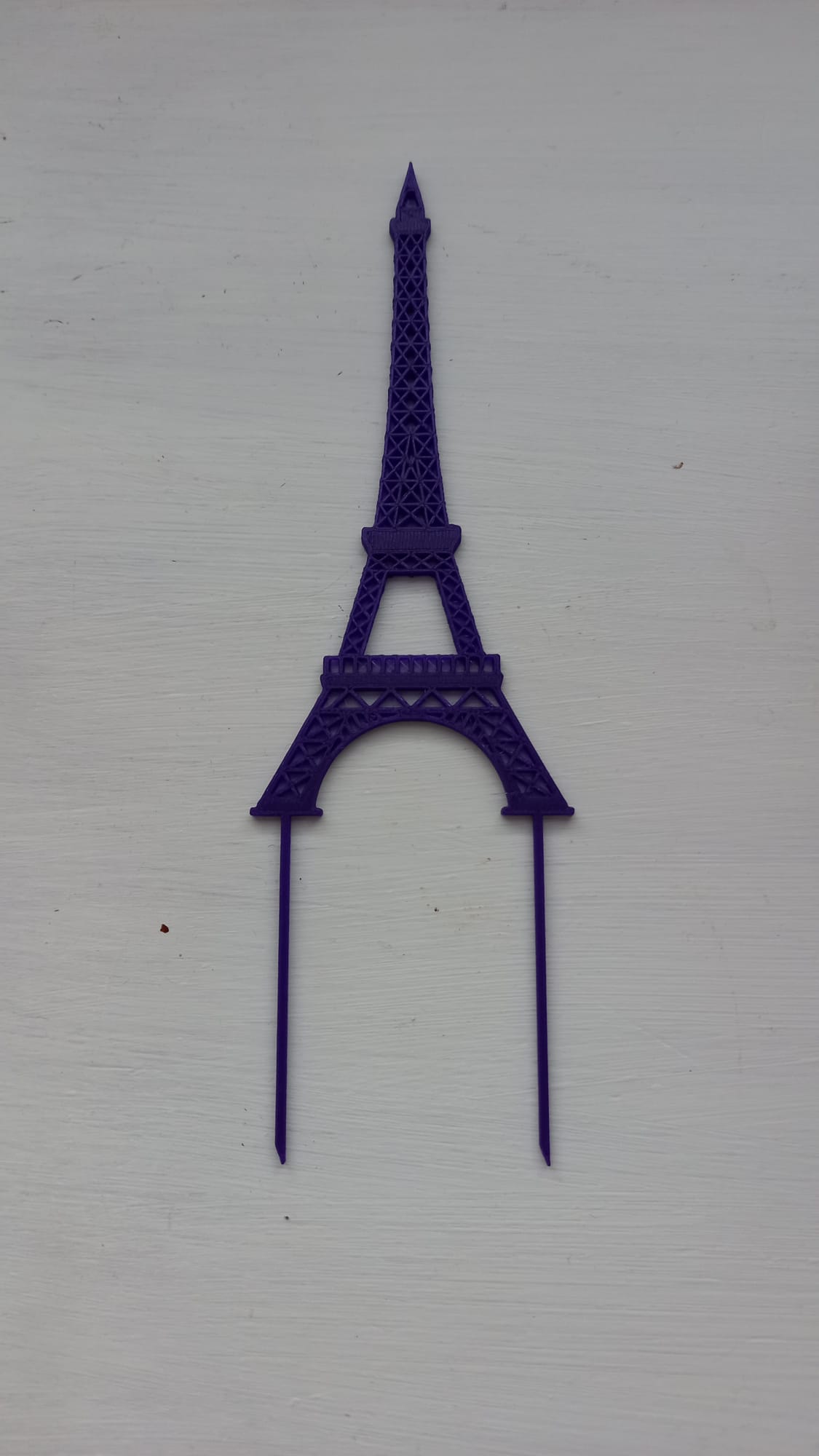 Eiffel tower - cake topper
