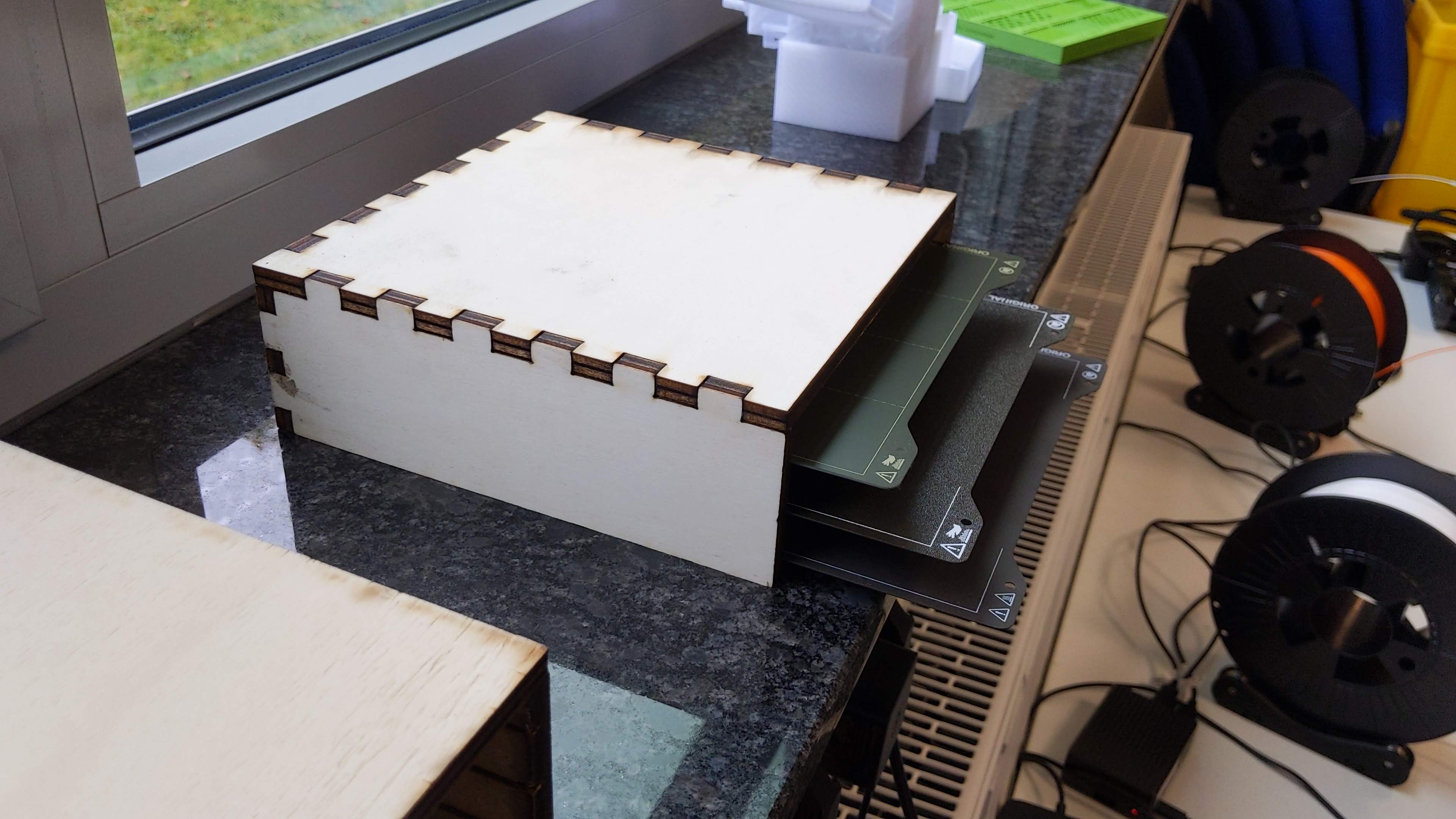 Wood Prusa Bed Holder by Max Siebenschläfer Download free STL model