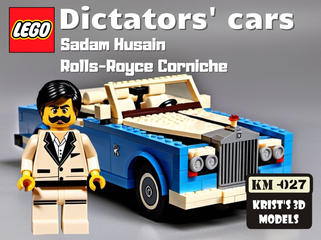 LEGO Sadam Husain Rolls-Royce Corniche