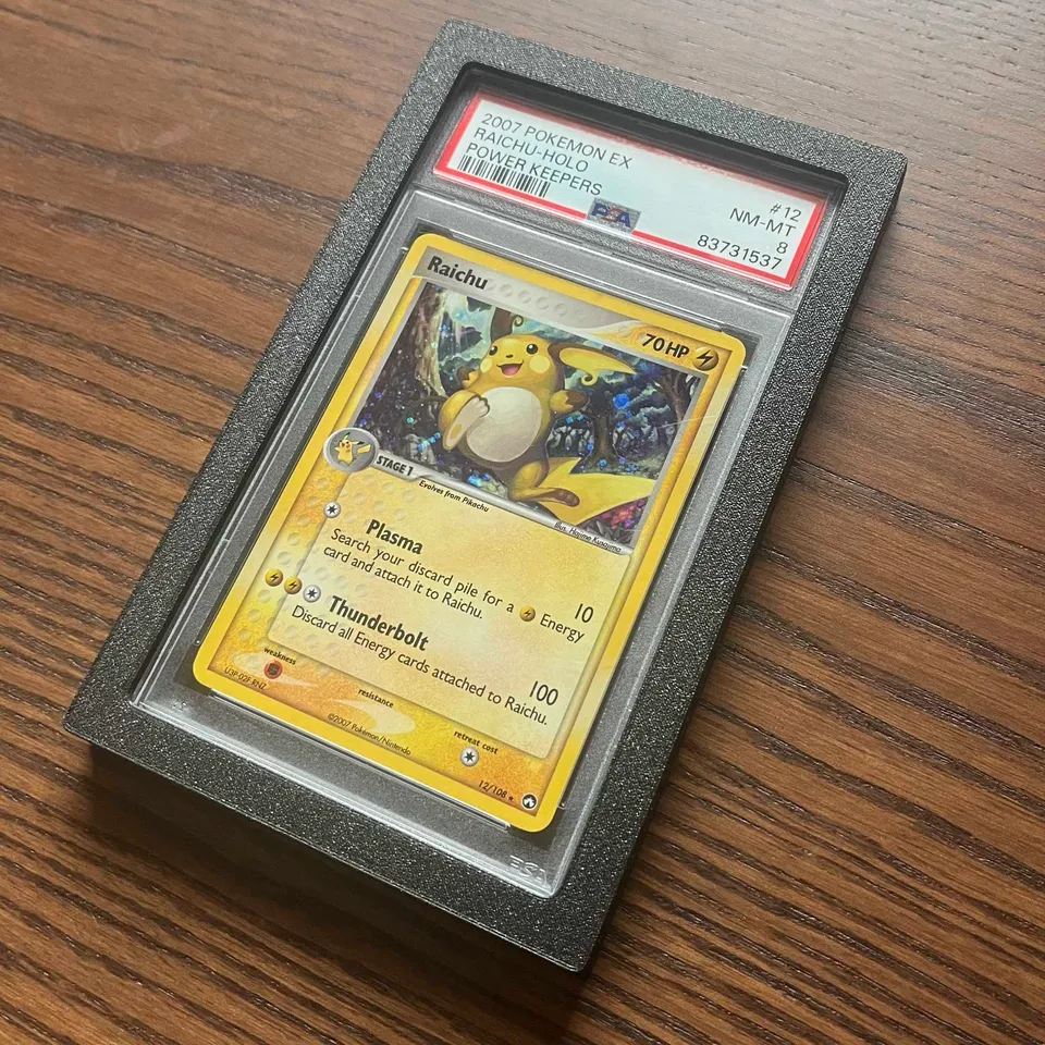 PSA graded TCG spots cards wall holder and display frame by romcoromcoromco  | Download free STL model | Printables.com
