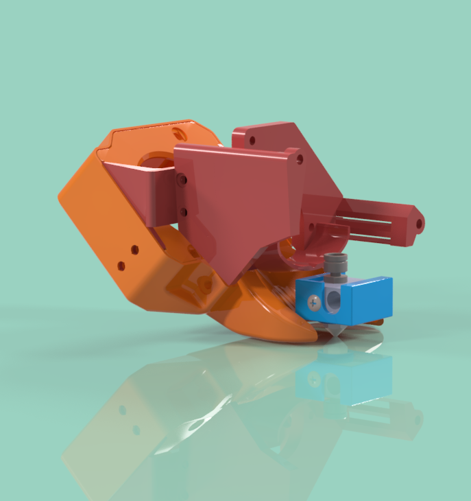 Fan Shroud Micro Swiss NG compatible with the FanDuct of the Prusa MK4S