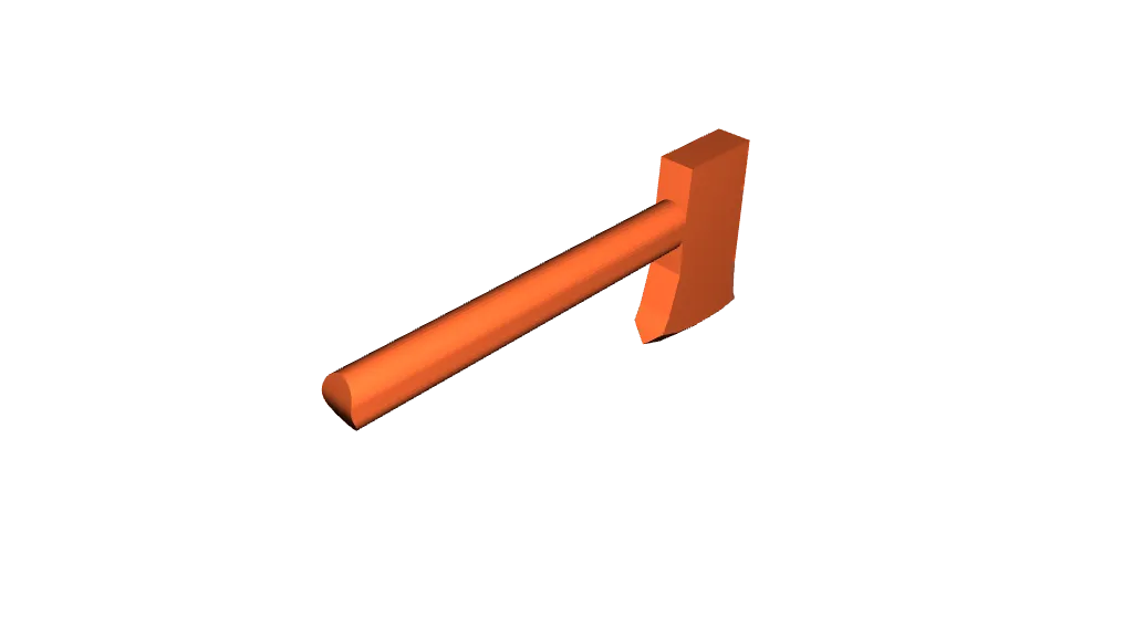 Dummy 13 Hatchet by 3DPrinterPro | Download free STL model | Printables.com