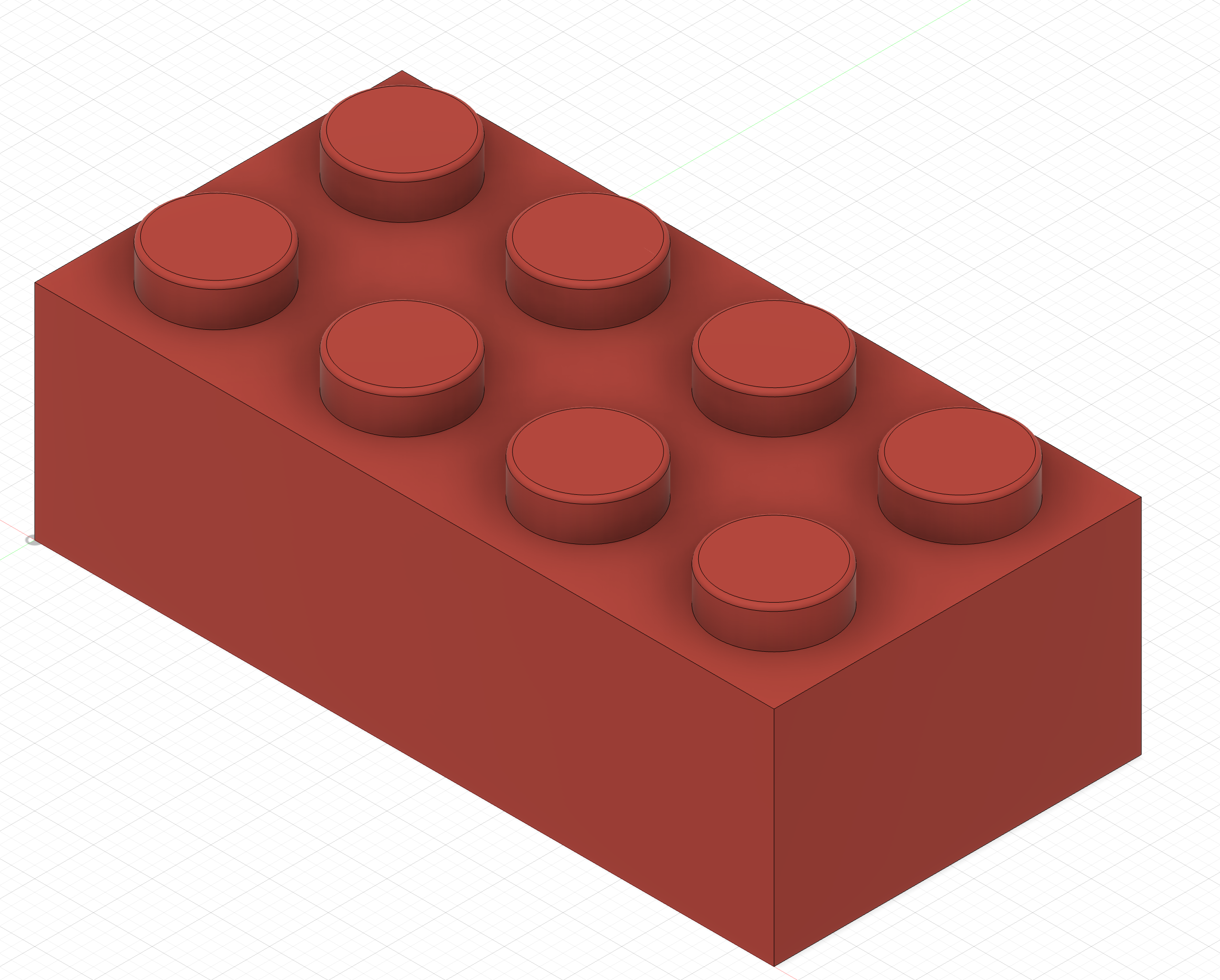 Lego 2 x 4