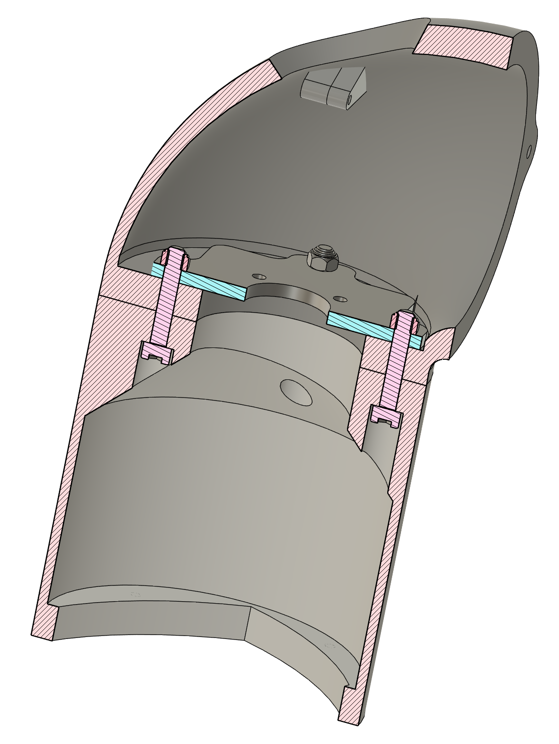 NextGrinder 64 Motor body from 2 parts by Ladislav Vychodil