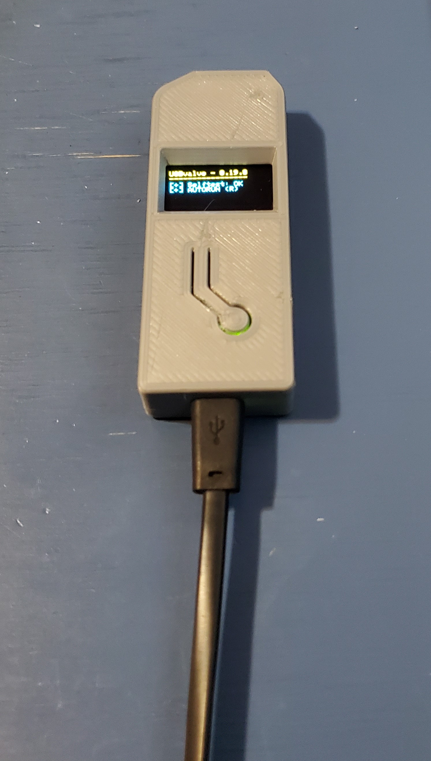 USBvalve case 128x64 screen