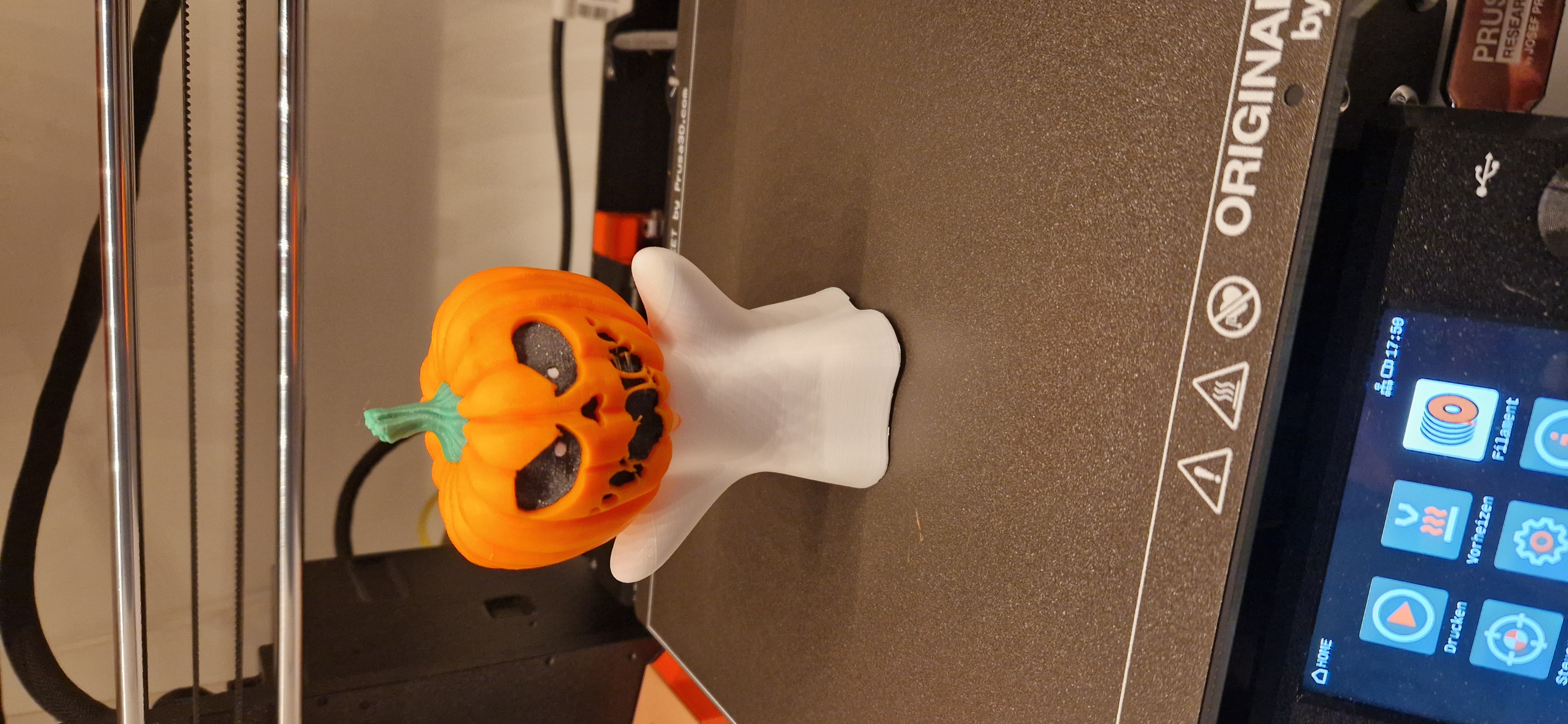 Der Kürbisgeist von Helloween Pumpkin Ghost