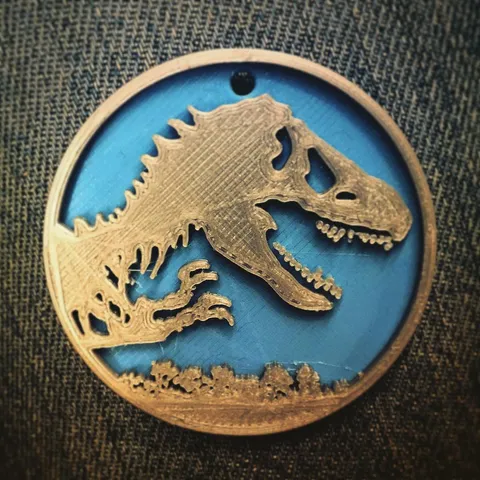 Jurassic Park Token&Medal