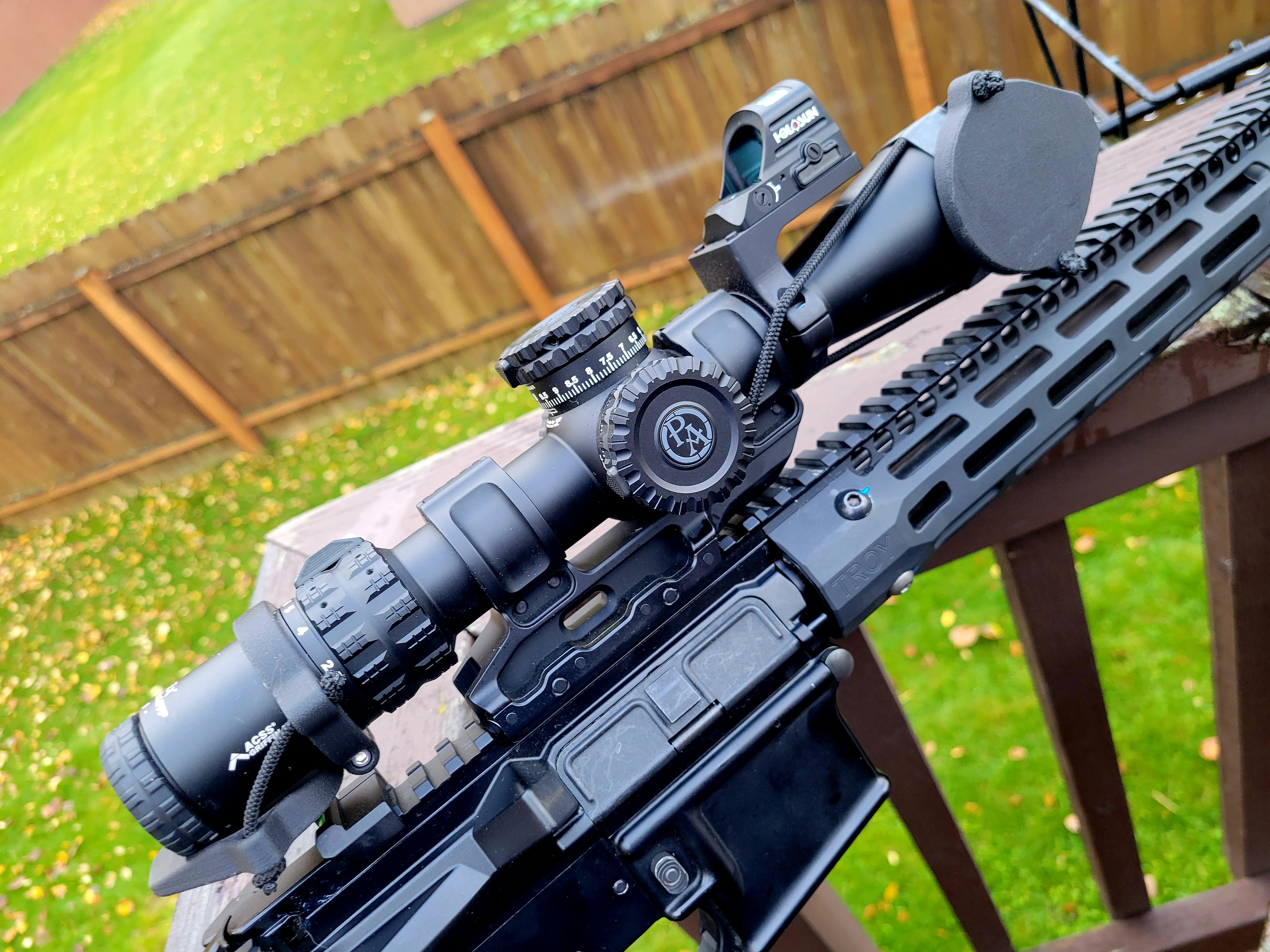 Primary Arms GLx 2.5-10 Shockcord Scope Caps and Killflash