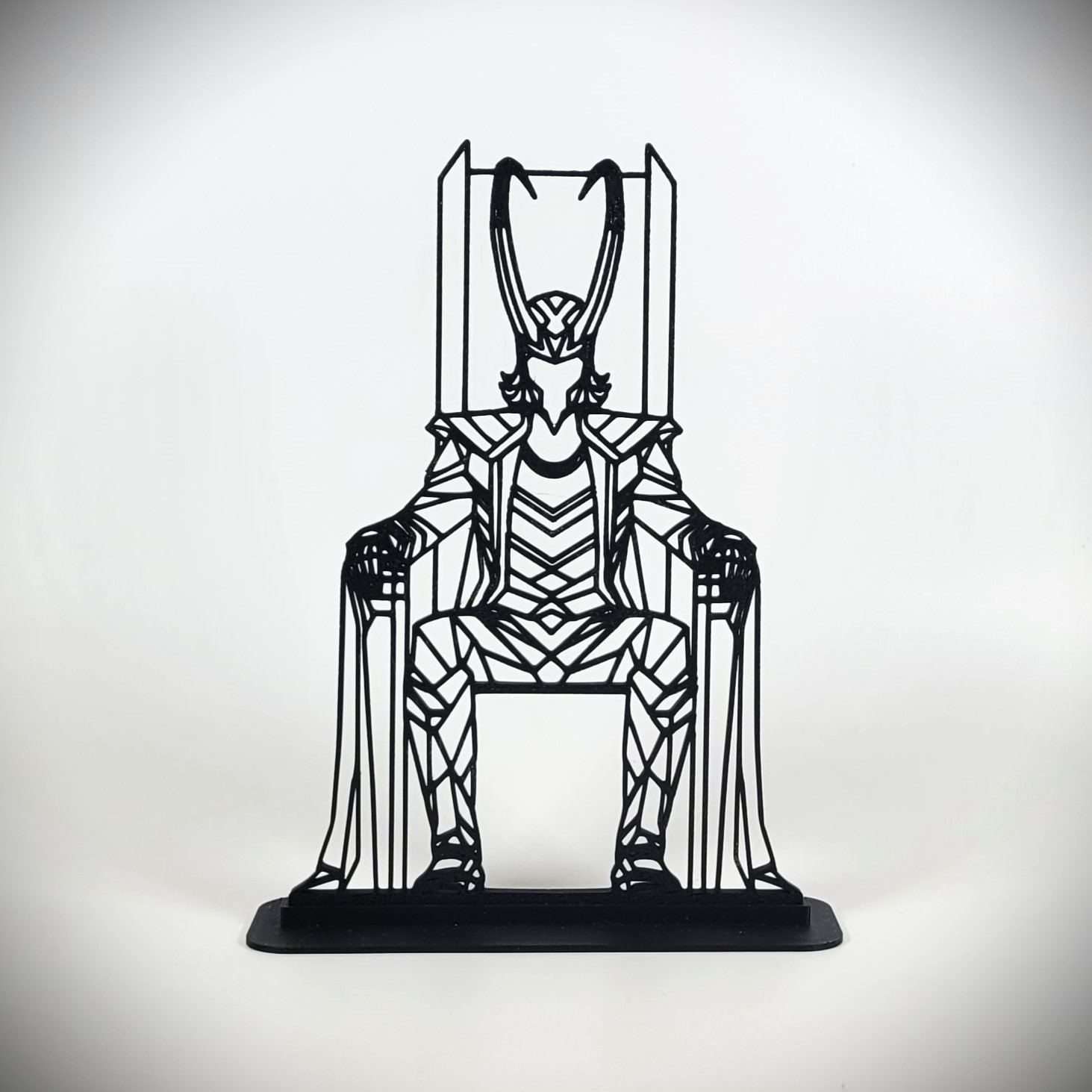 Low Poly Geometric Loki