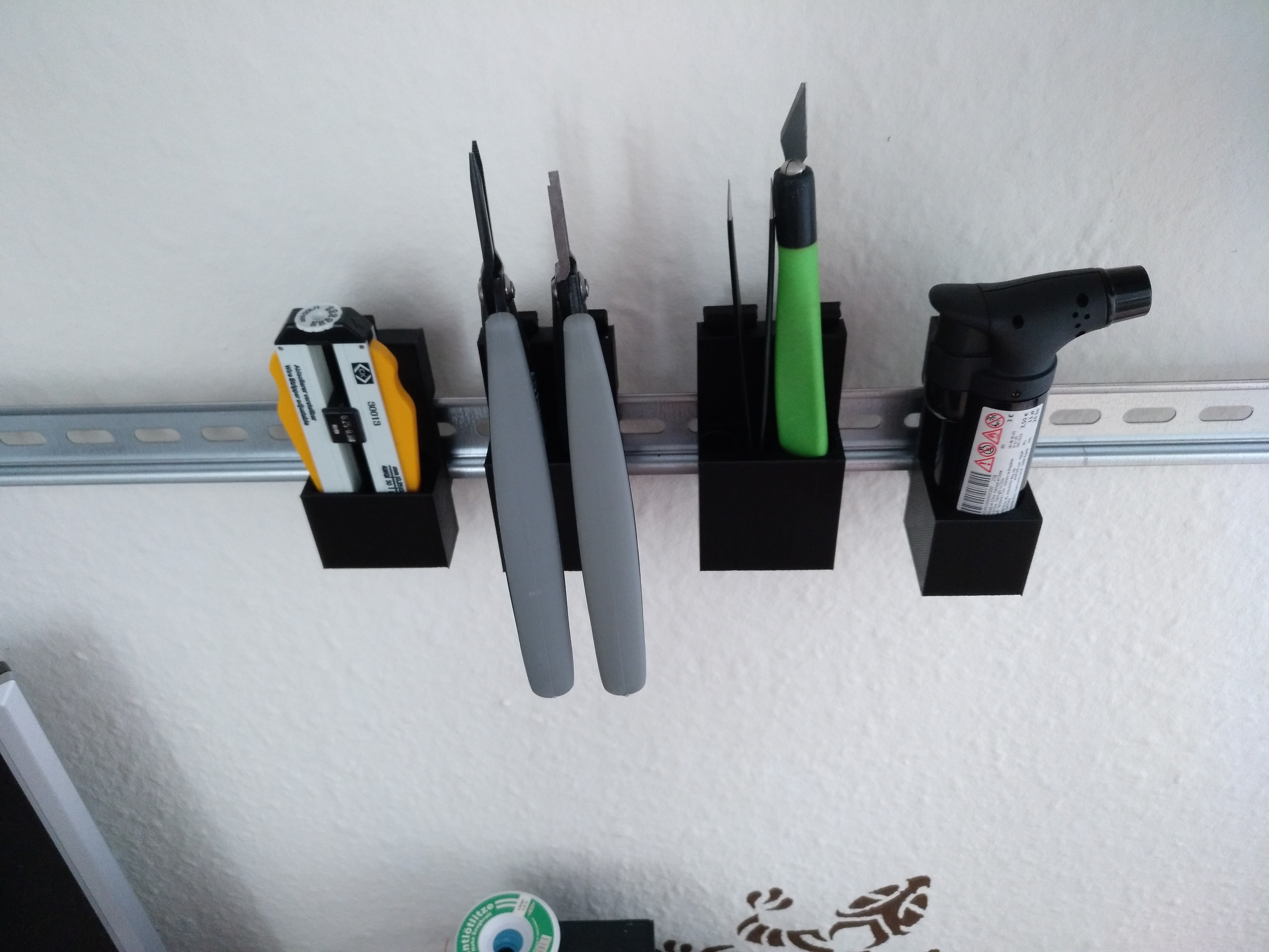 Din Rail Tools Holder