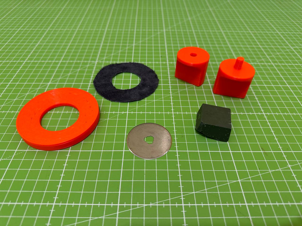 Rotary Blade Buffing Jig