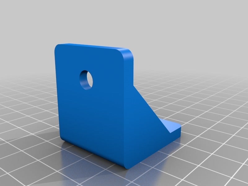 Miniatura 2 do modelo 3D Ikea Lack Corner Bracket