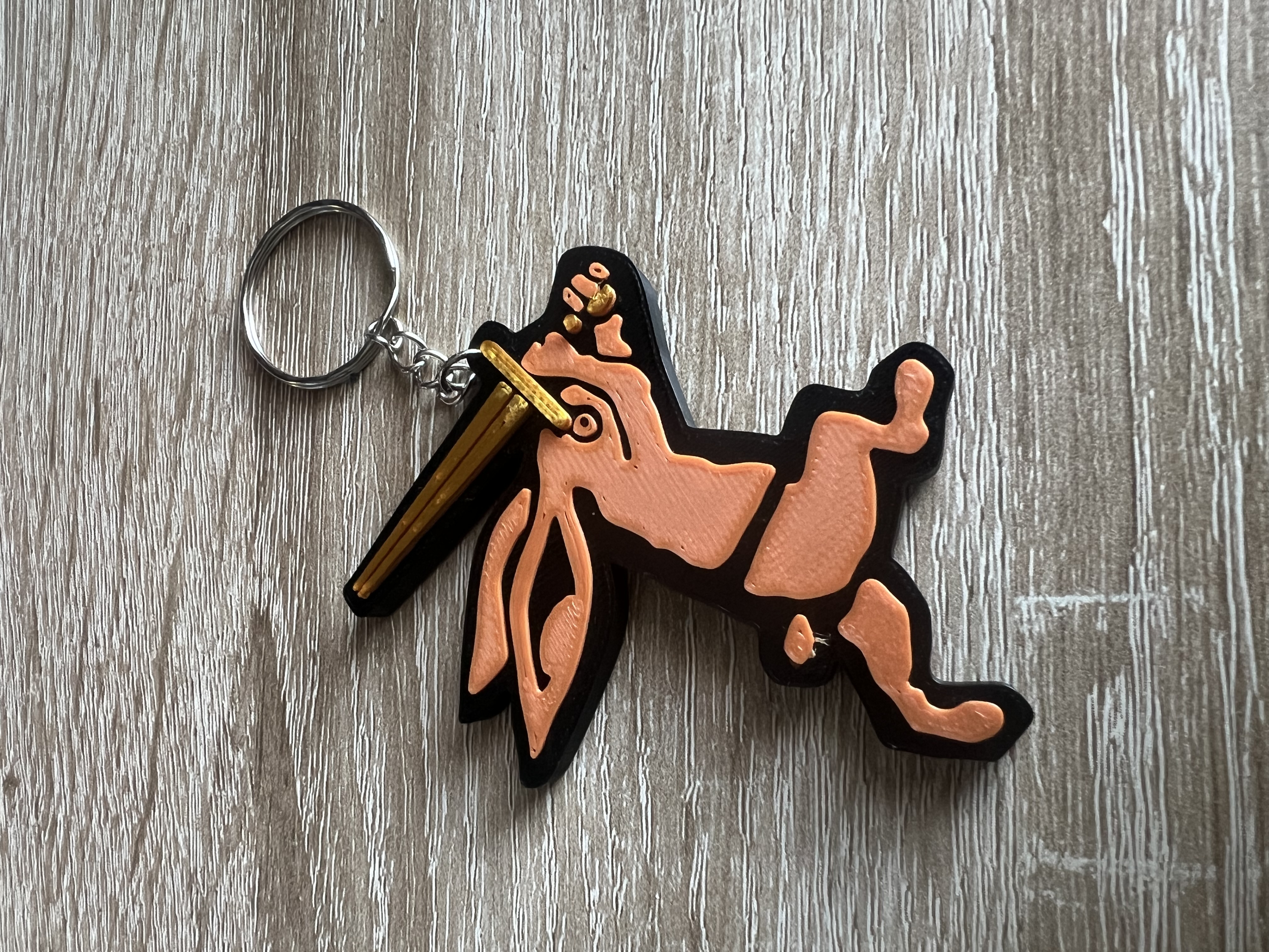 Kingdom Come Deliverance Keychain (no MMU/AMS need)