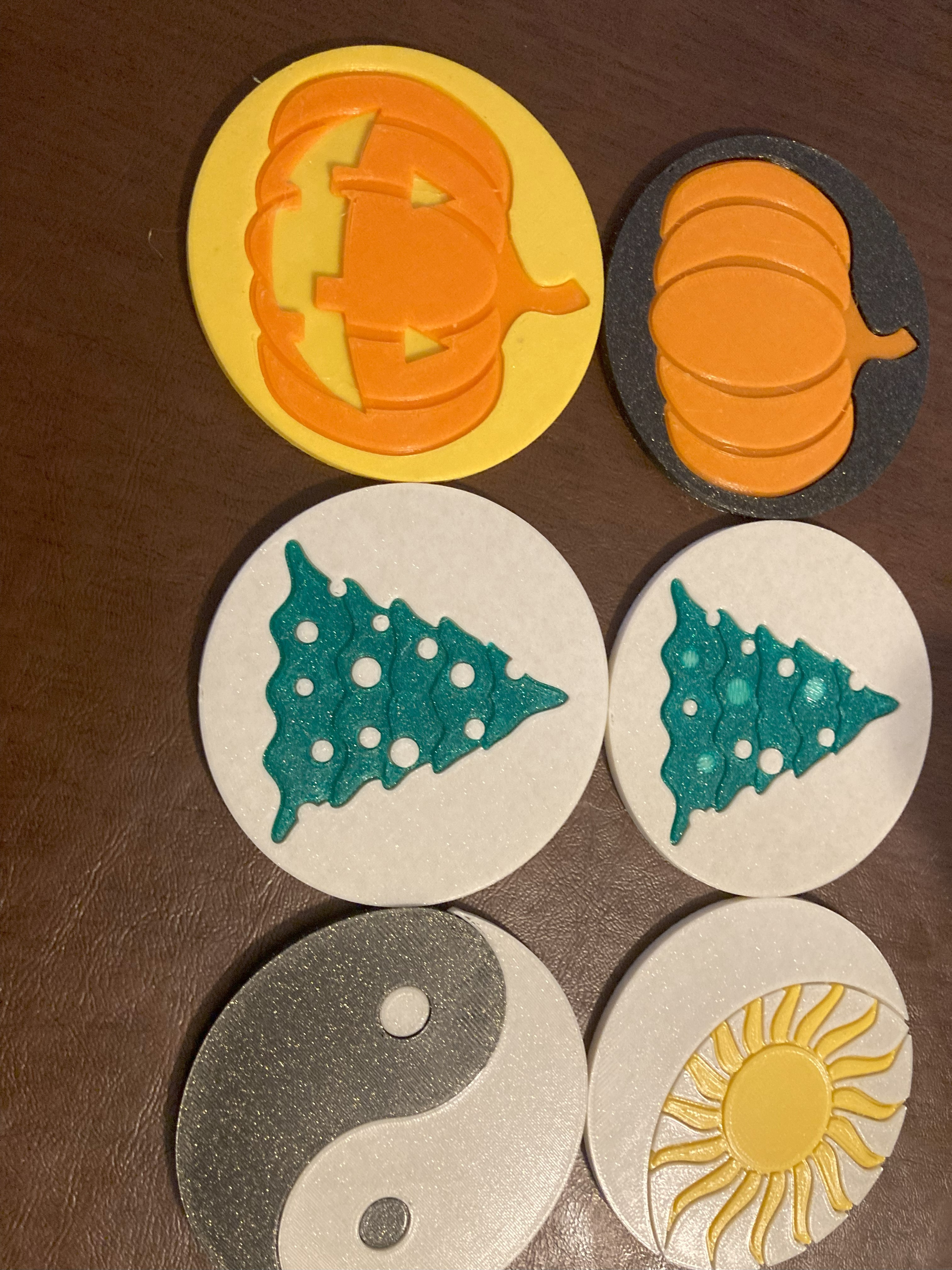 Multipart Single Extruder Coaster Collection