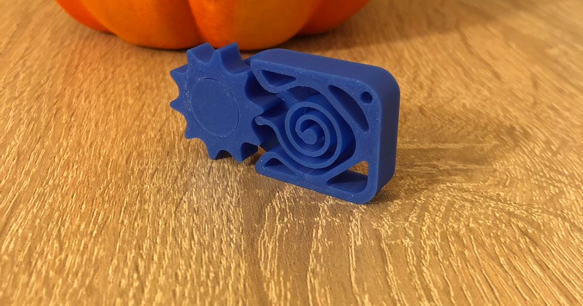 Clicky Gear Fidget Toy [FAST PRINT] by dabovos | Download free STL ...