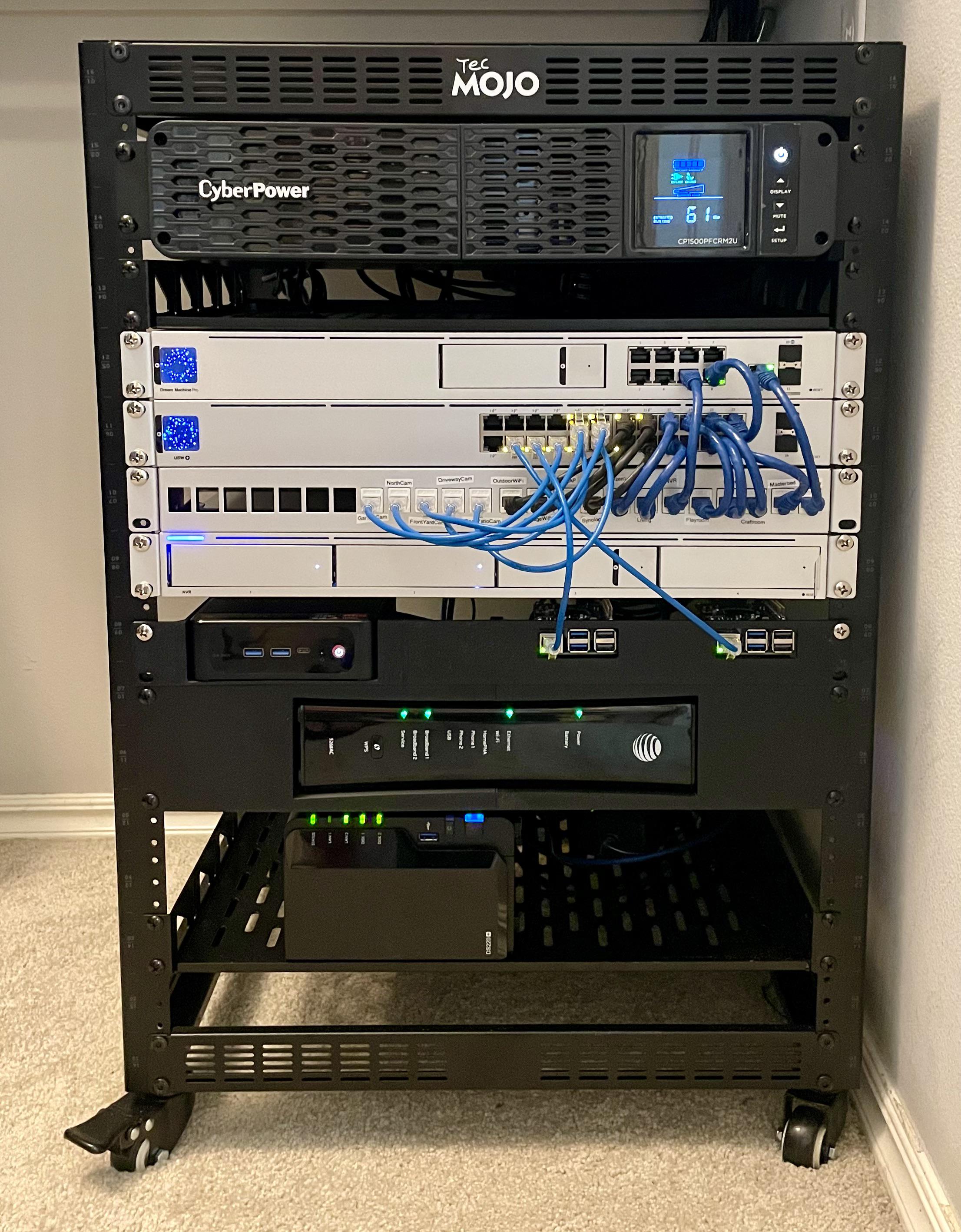 AT&T Pace 5268 fiber optic internet 2u rackmount