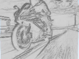 motorcycle 3D picture