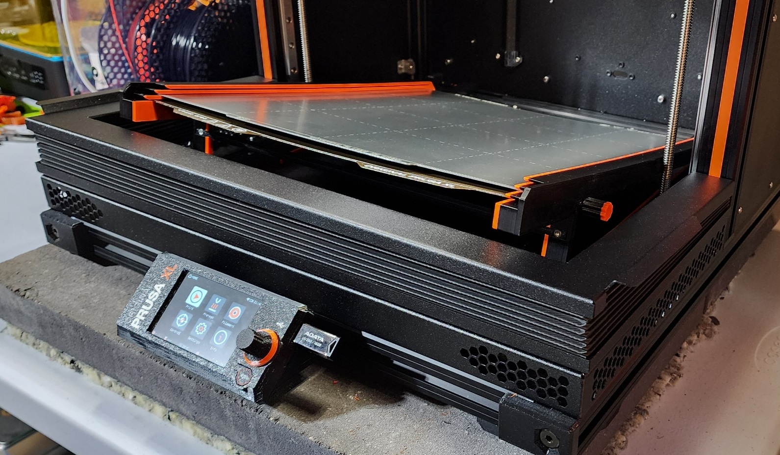Prusa XL Integrated Steel Sheet Rack for Enclosure | Print-In-Place! | Up to 5 Sheets!