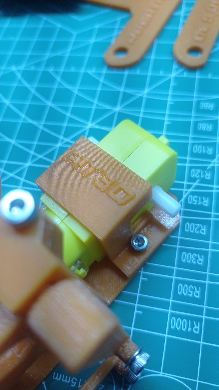Miniatura 6 do modelo 3D mini frog robot