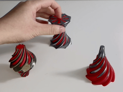 Impossible Passthrough - Interchangeable Spiral Fidget Toy