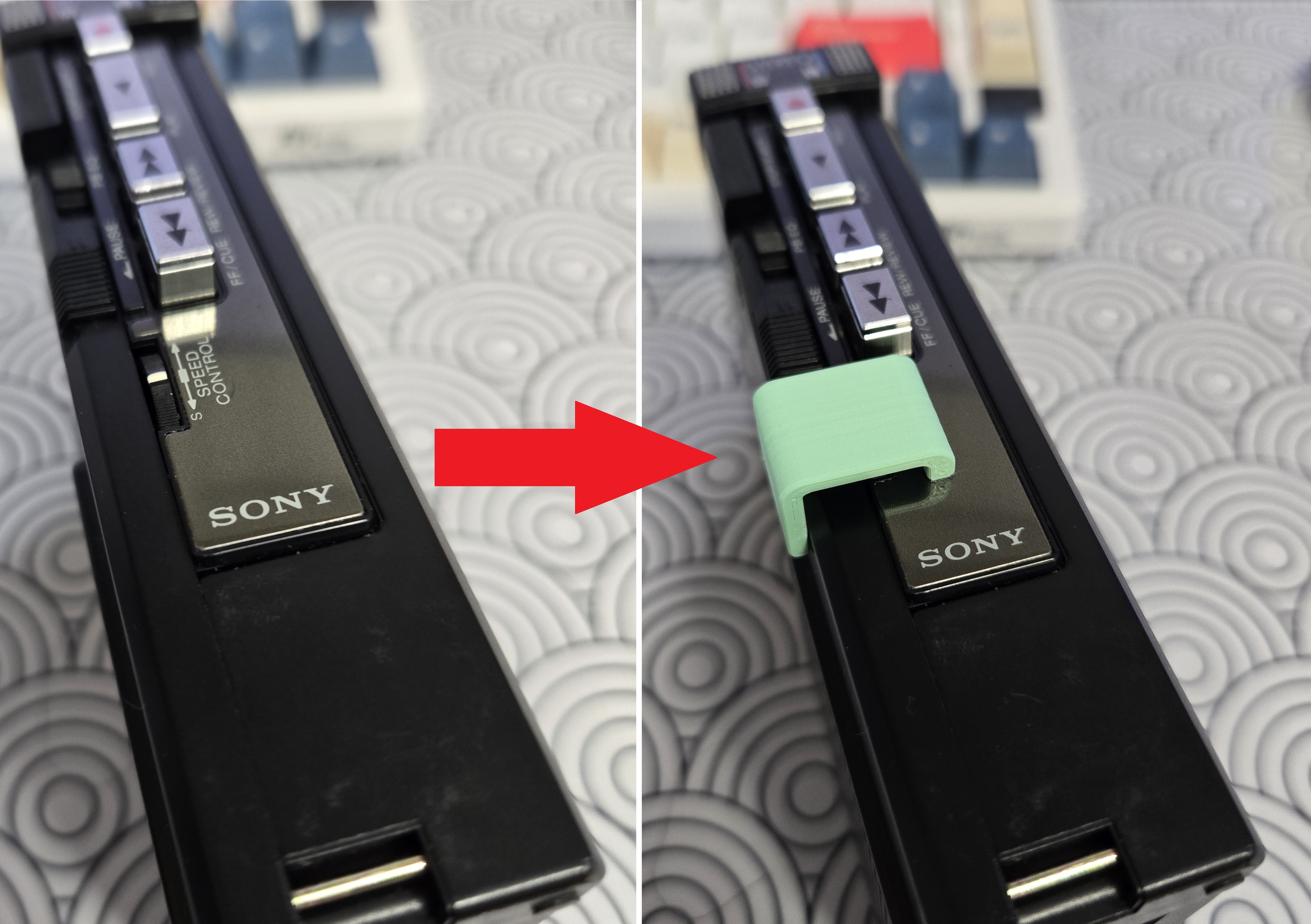 Walkman Speed Wheel Cover by PuTaTuo Download free STL model