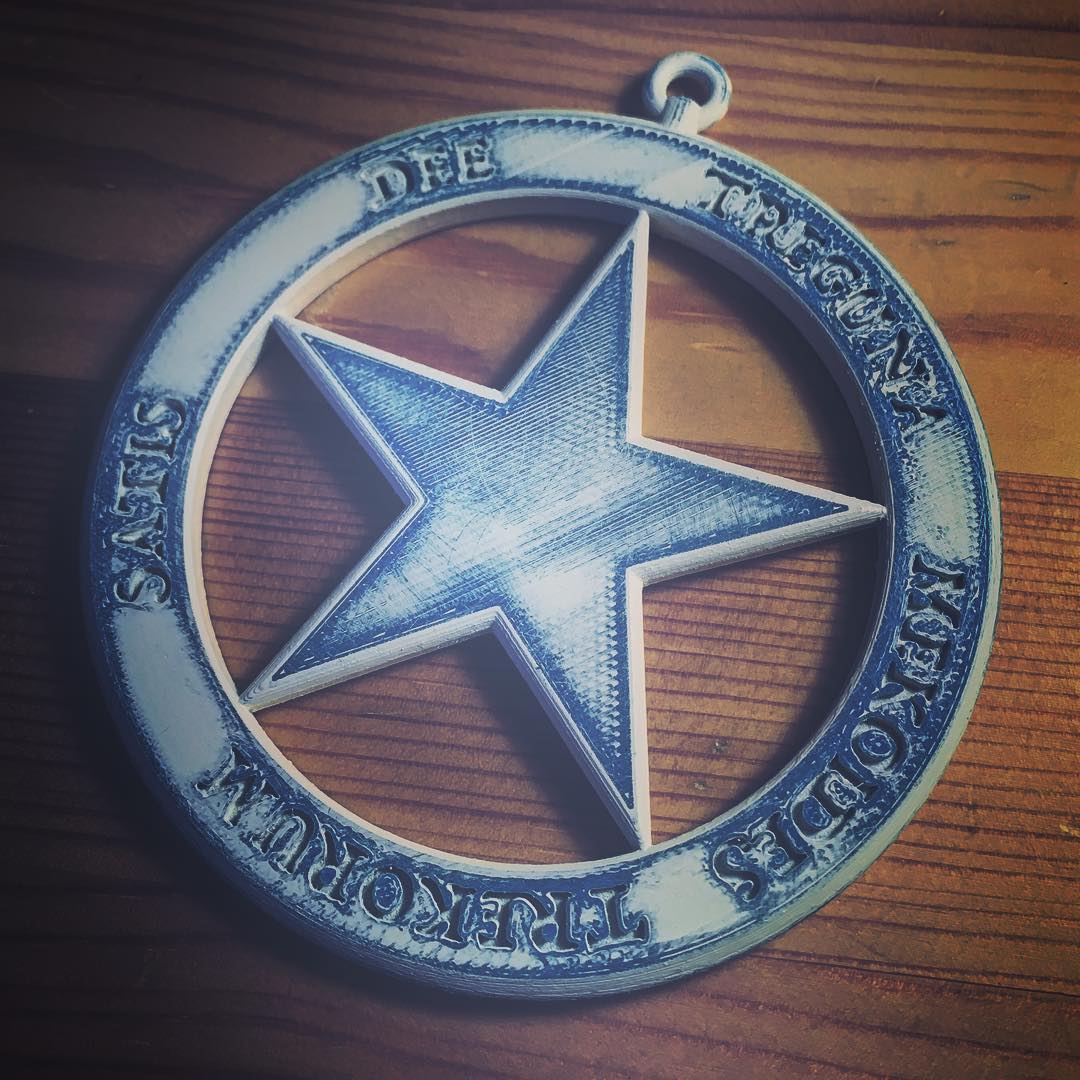 Astoroth Star amulet (Bedknobs and Broomsticks prop) by La Robottega