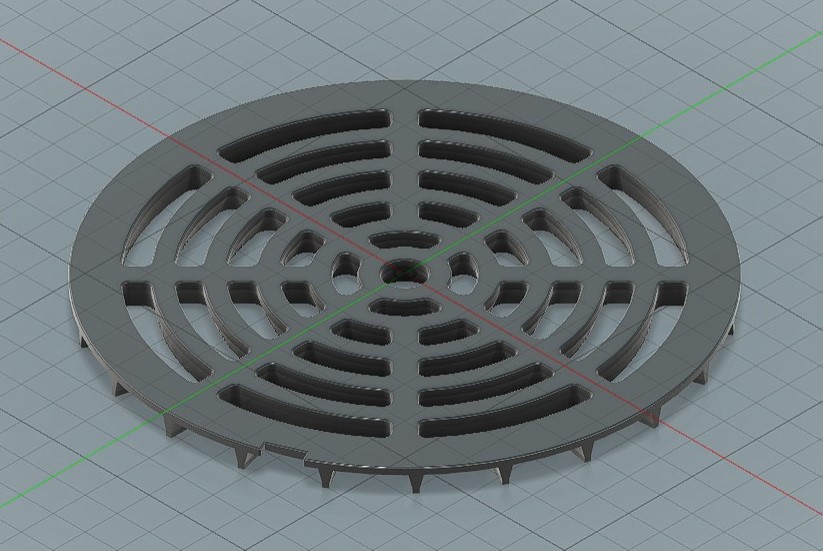 Grille de douche