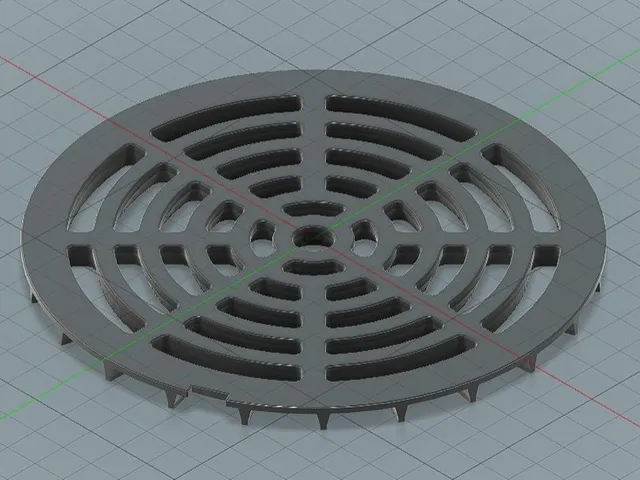 Grille de douche