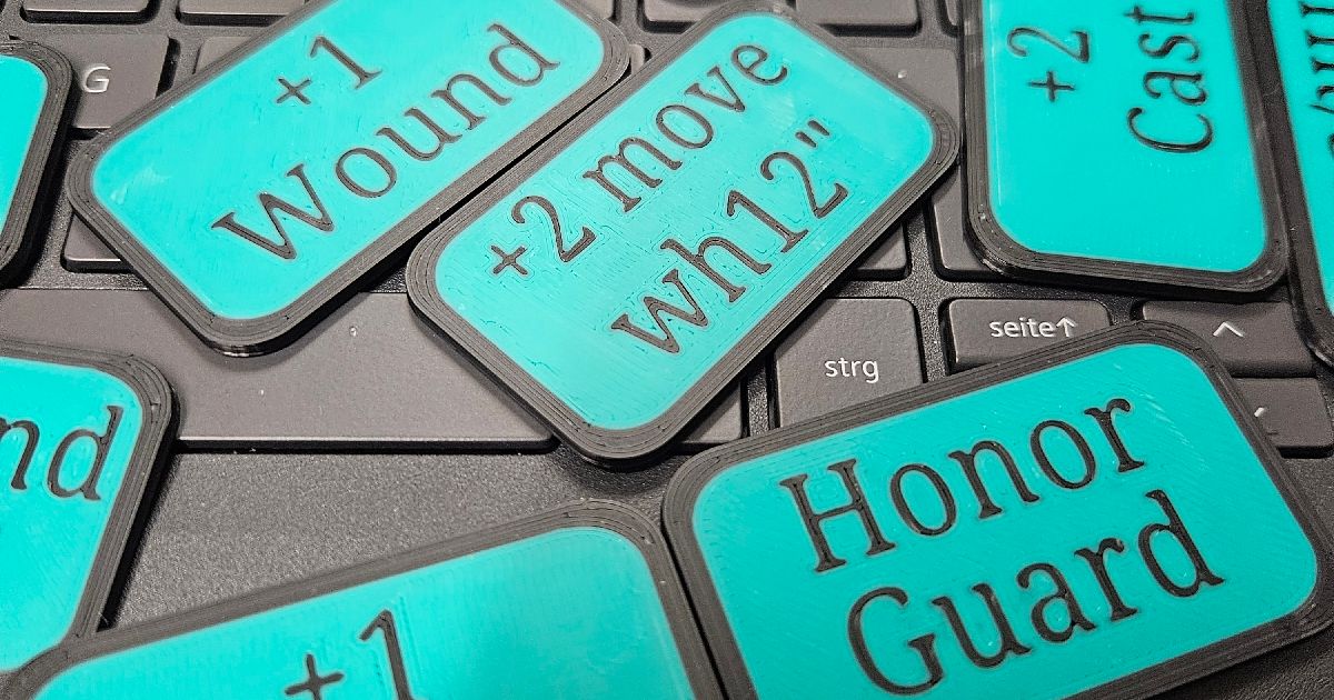 aos 4 Tabletop Token by Peter G Download free STL model