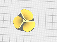 boat propeller for 8520 coreless motor