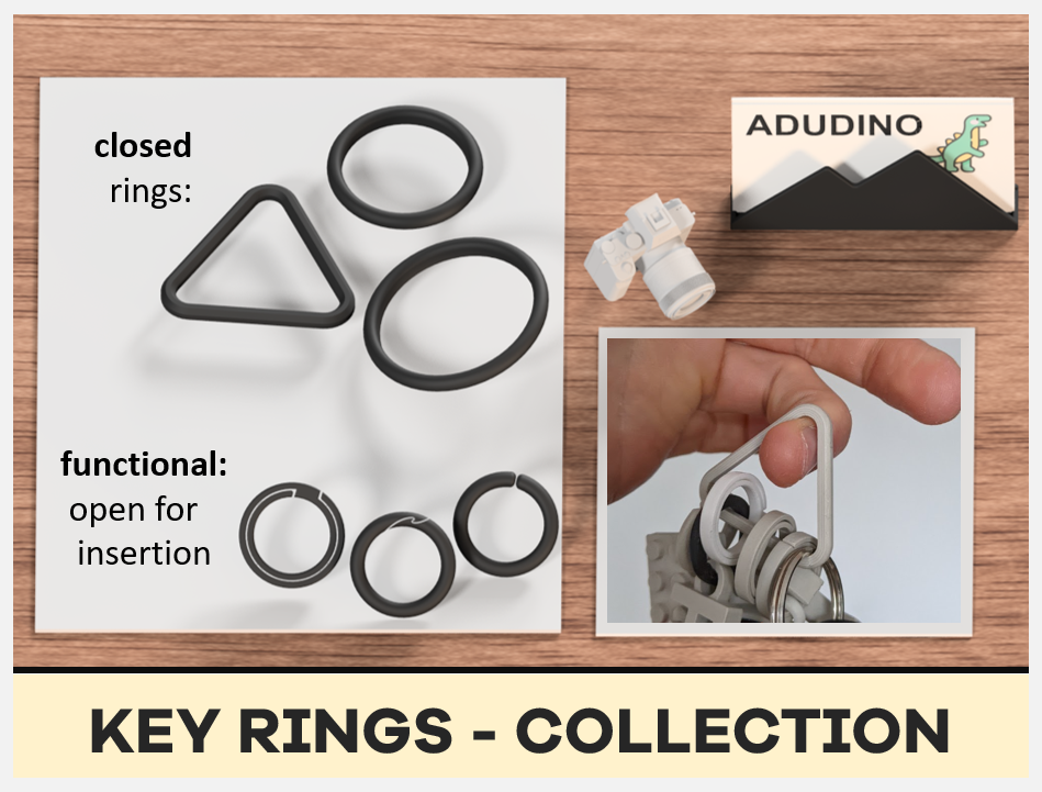 Miniatura 2 do modelo 3D Key Ring Collection
