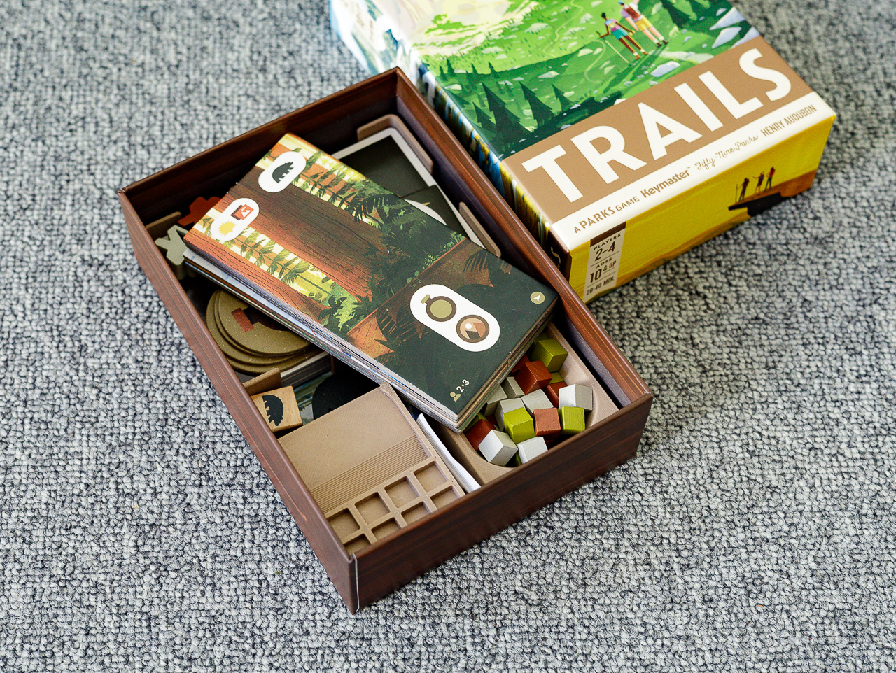 TRAILS Board Game Organizer Set
