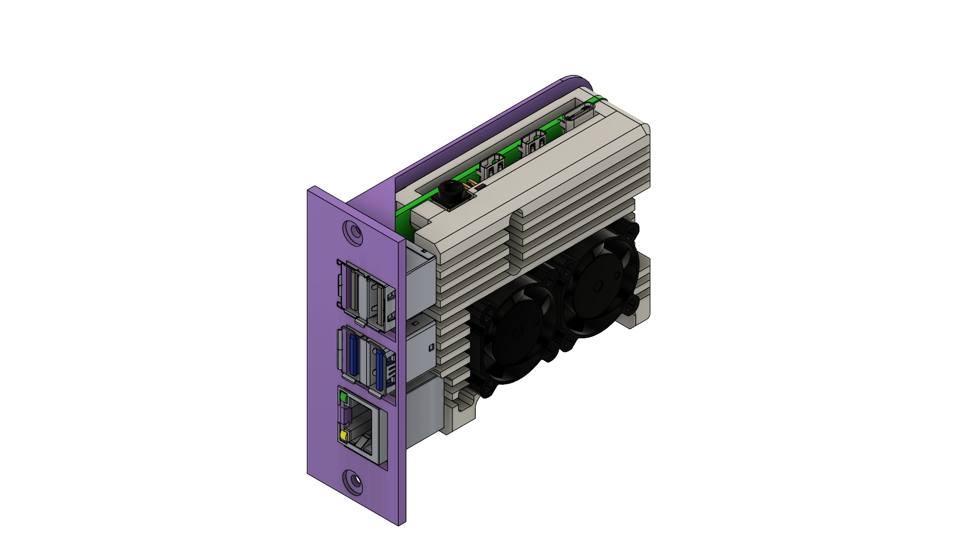 Raspberry Pi 4 Heatsink panel